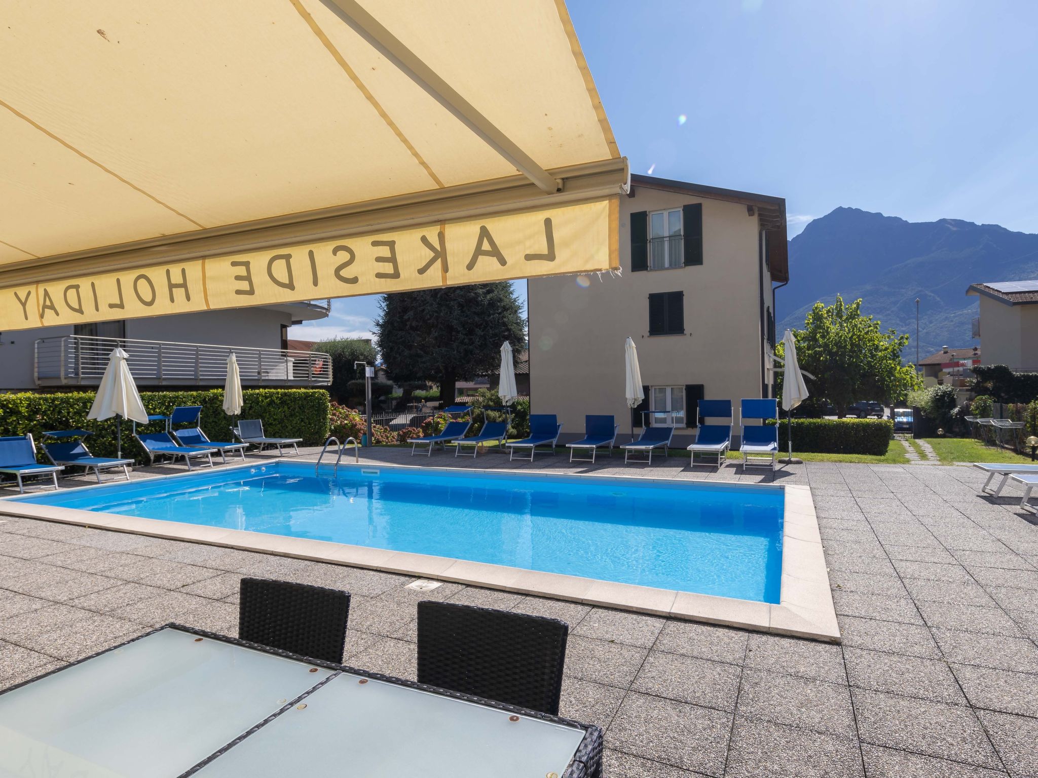 Zwei-Zimmer-Wohnung mit Parkplatz in der Nähe des Strandes-Dedans