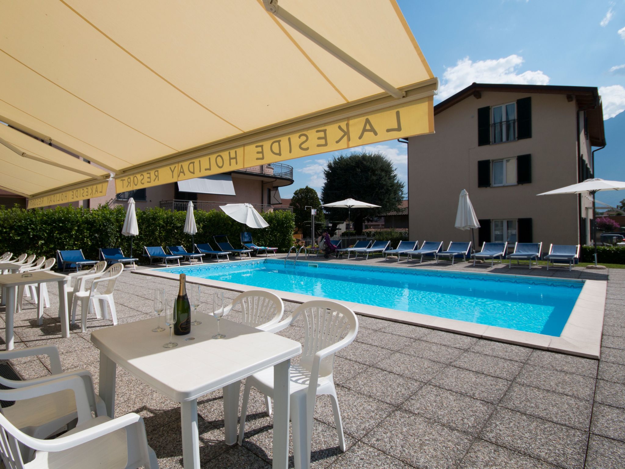 Wohnung in Domaso mit privatem Parkplatz Apartment in Domaso