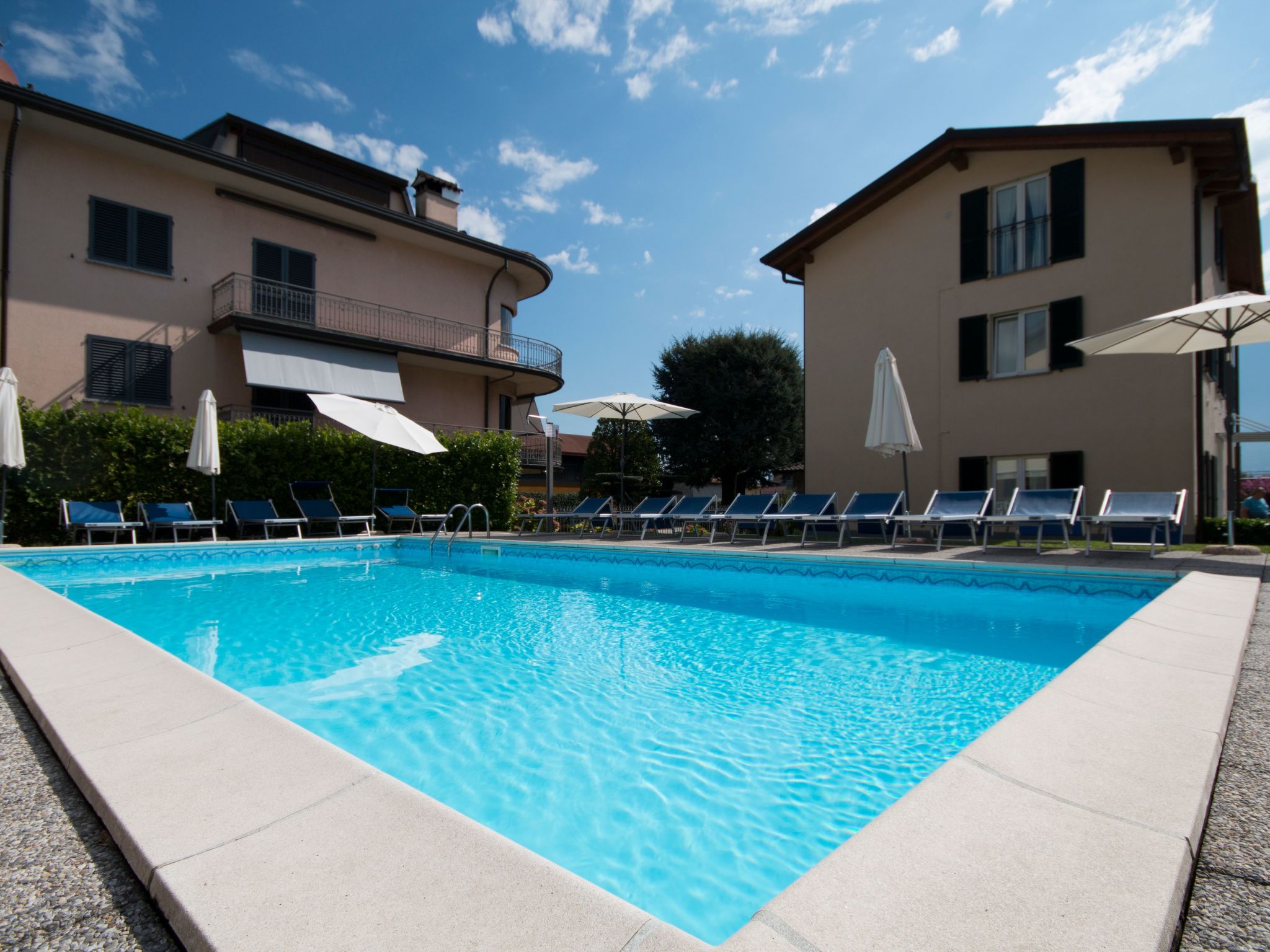 Wohnung in Domaso mit privatem Parkplatz-Binnen