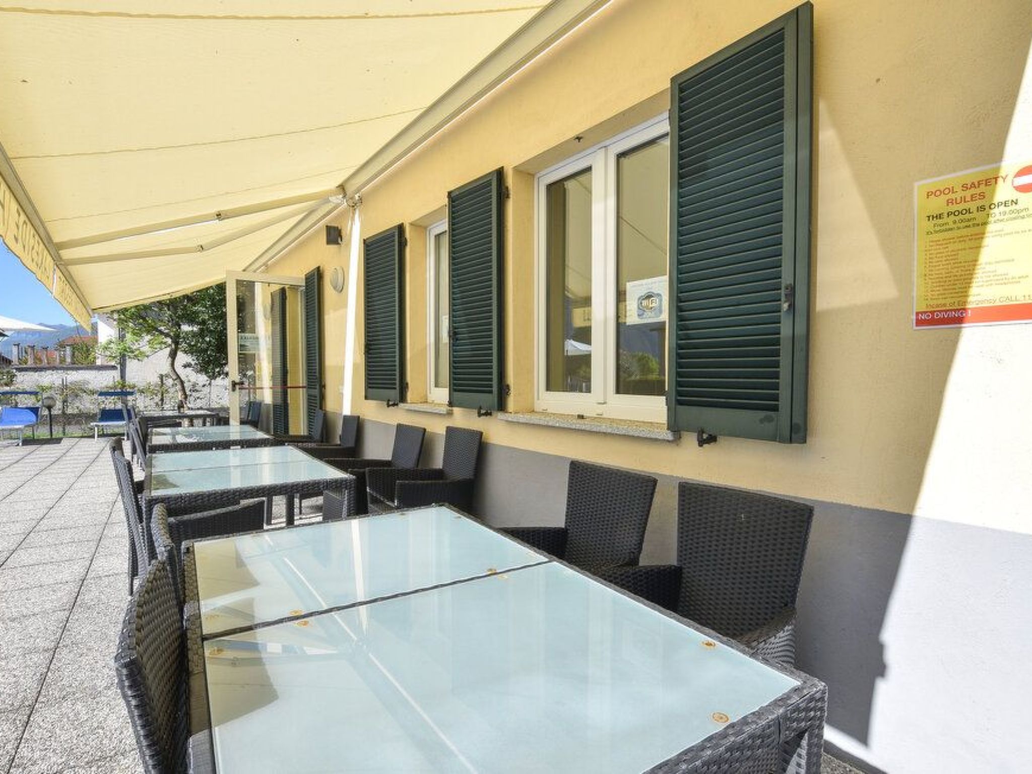 Wohnung in Domaso mit privatem Parkplatz-Binnen