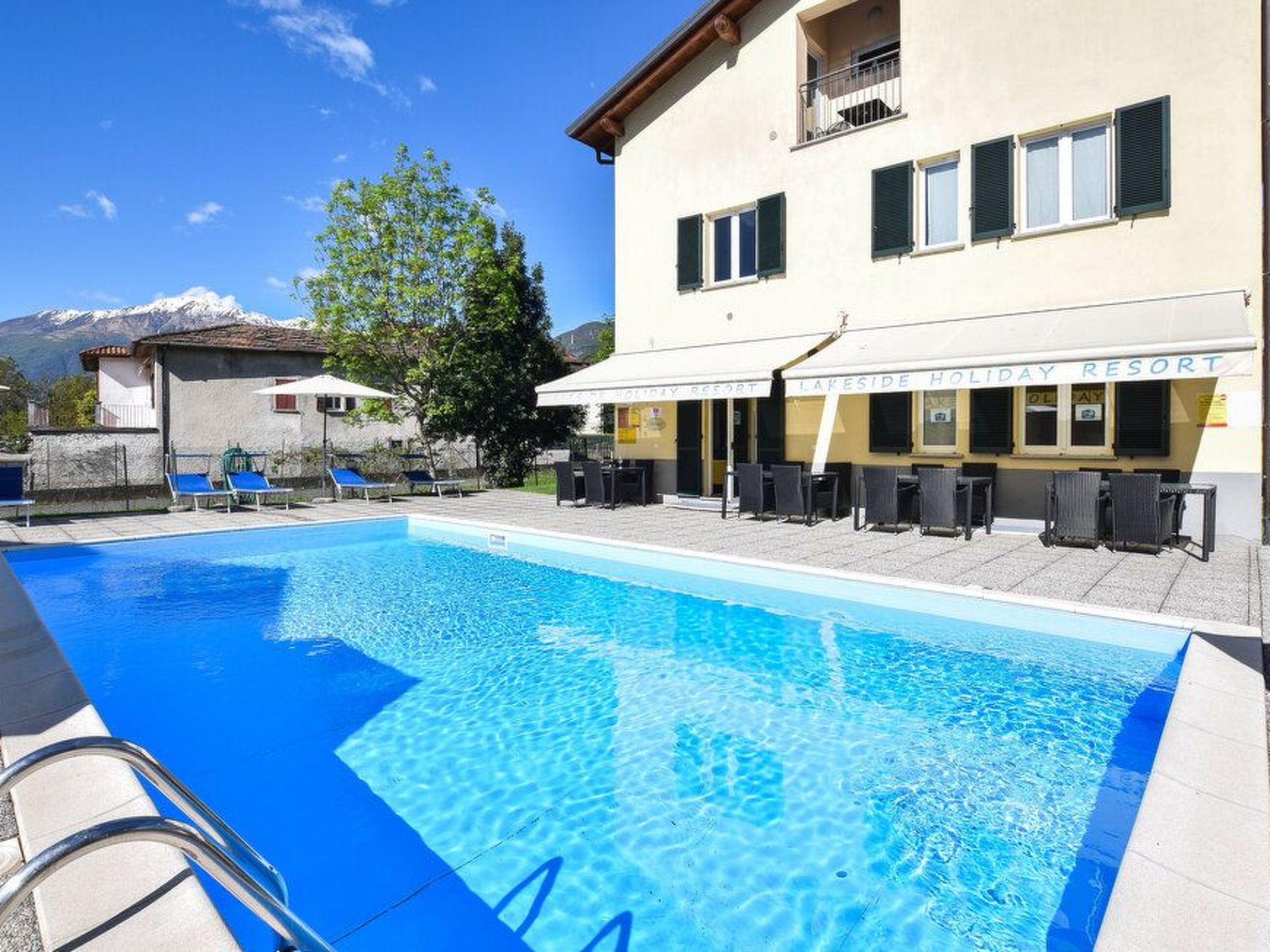 Wohnung in Domaso mit privatem Parkplatz-Binnen