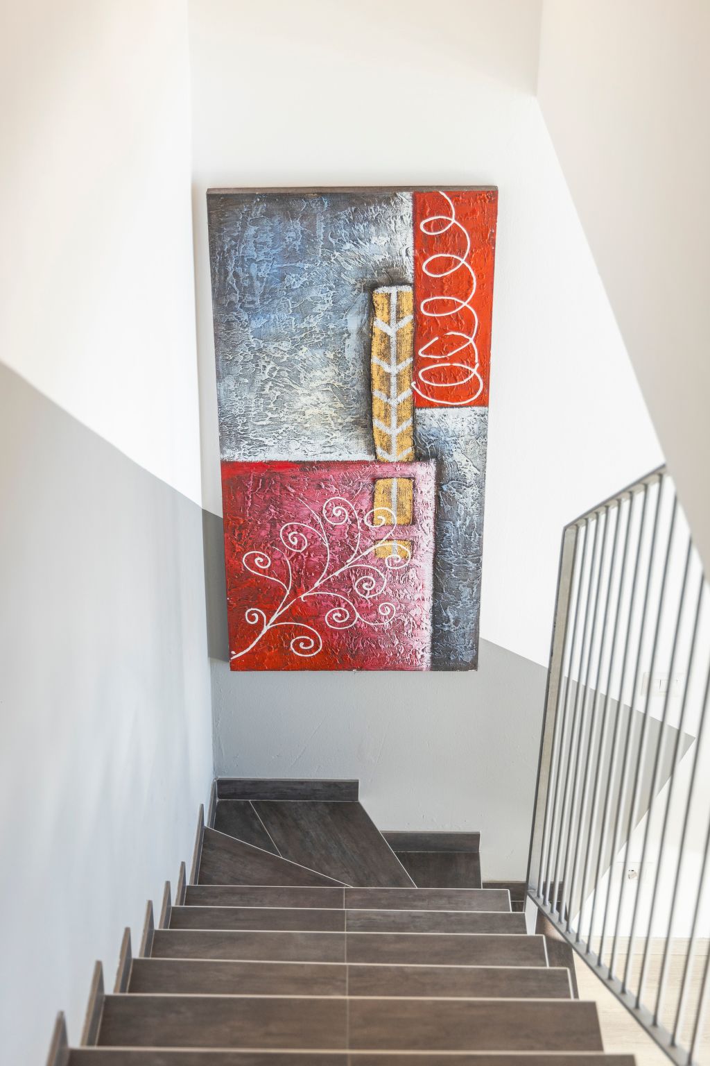 Wohnung mit Privatparkplatz und schöner Aussicht-Dedans