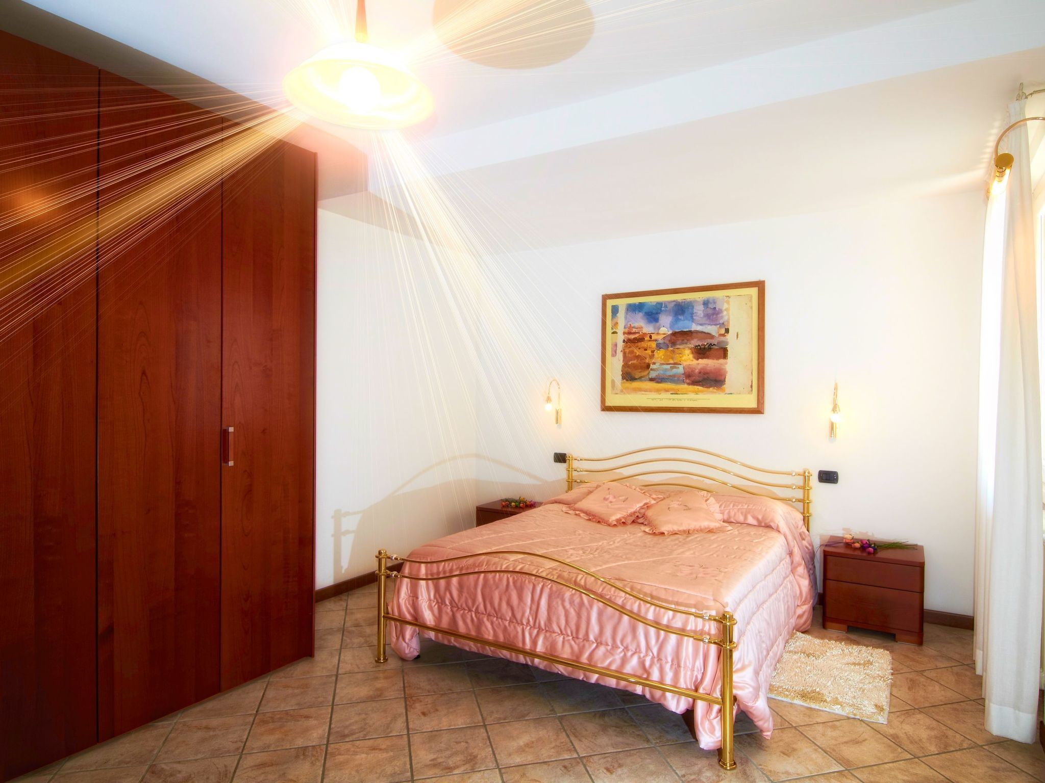 Türkisfarbenes Haus mit fantastischer Aussicht-Binnen