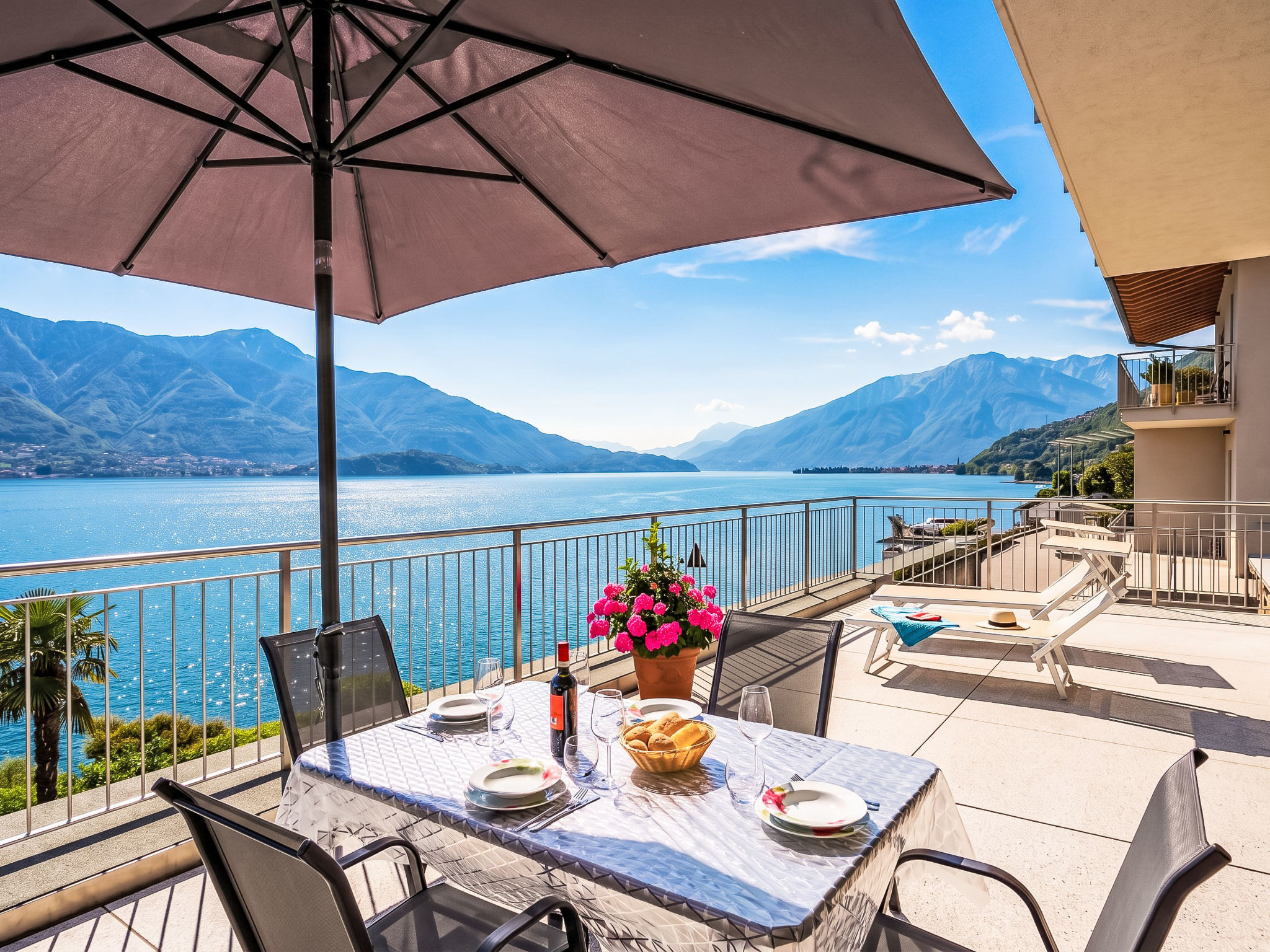 Ferienhaus in Gera Lario (Italien) und 1 Hund erlaubt