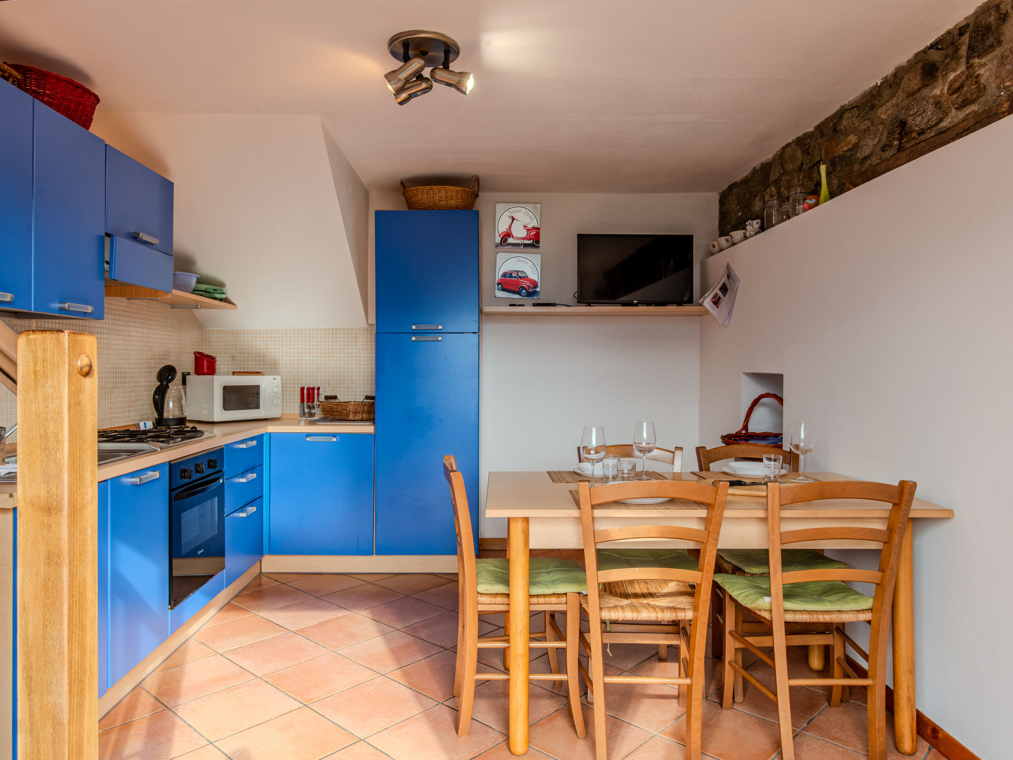 Appartement Cà del Fritz – Cuisine et coin repas, photo 7 sur 27