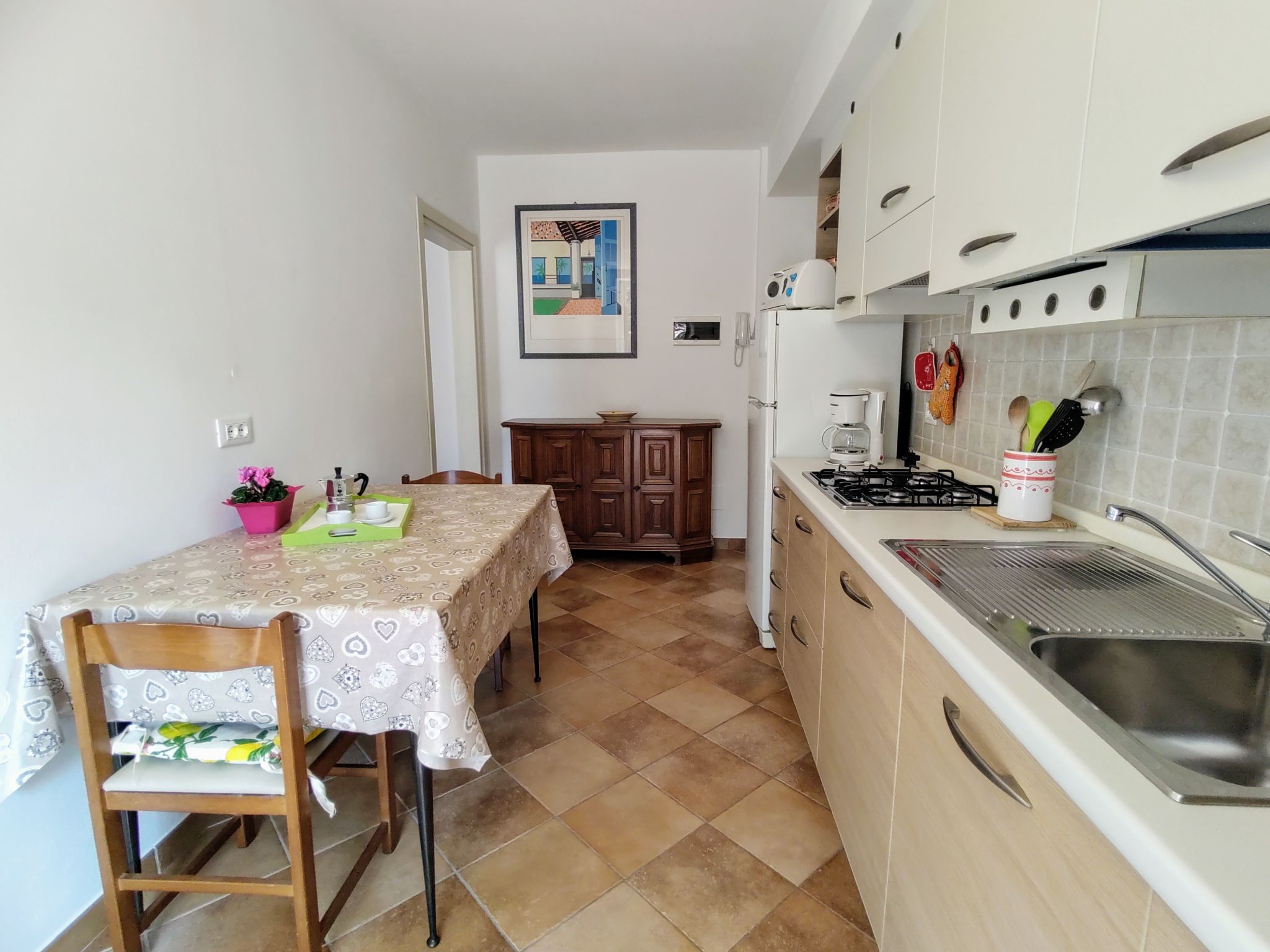 Appartement Villa Costanza – Cuisine et coin repas, photo 12 sur 37