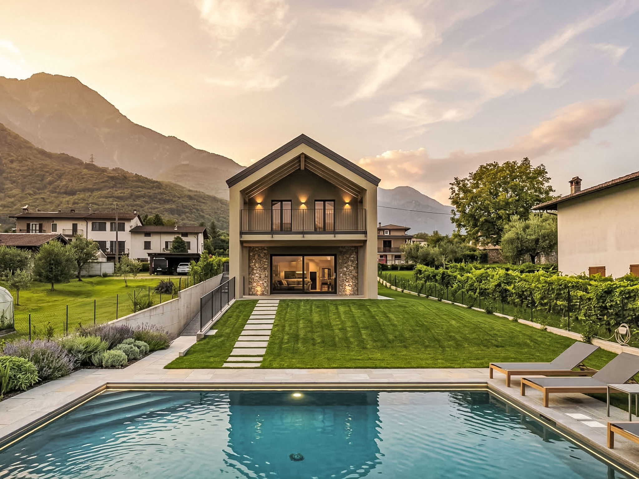 La Serena Villa in Colico