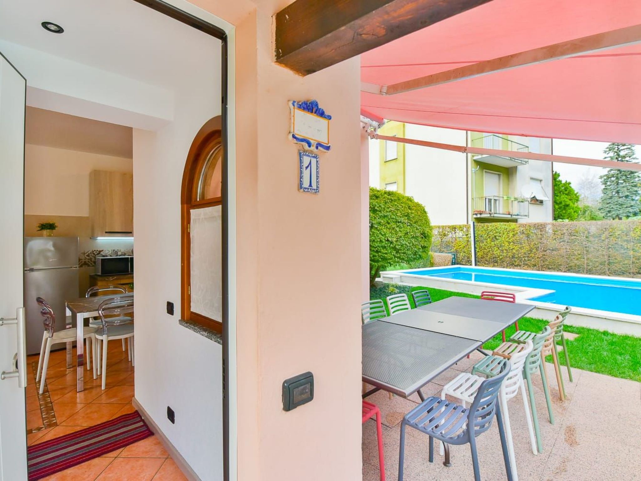 Jane e Jolie Haus privates Schwimmbad und Jacuzzi-Binnen