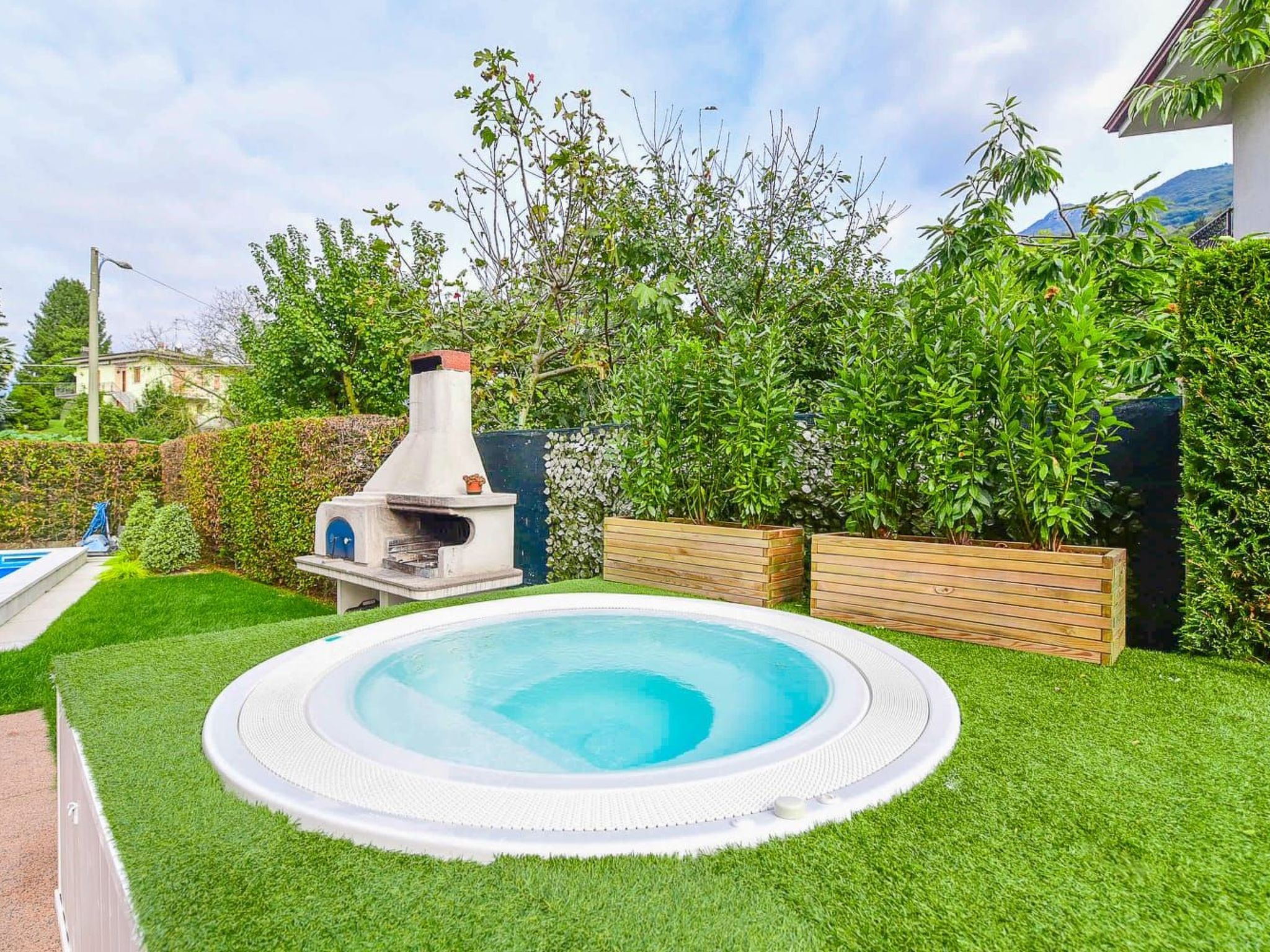 Jane e Jolie Haus privates Schwimmbad und Jacuzzi-Binnen