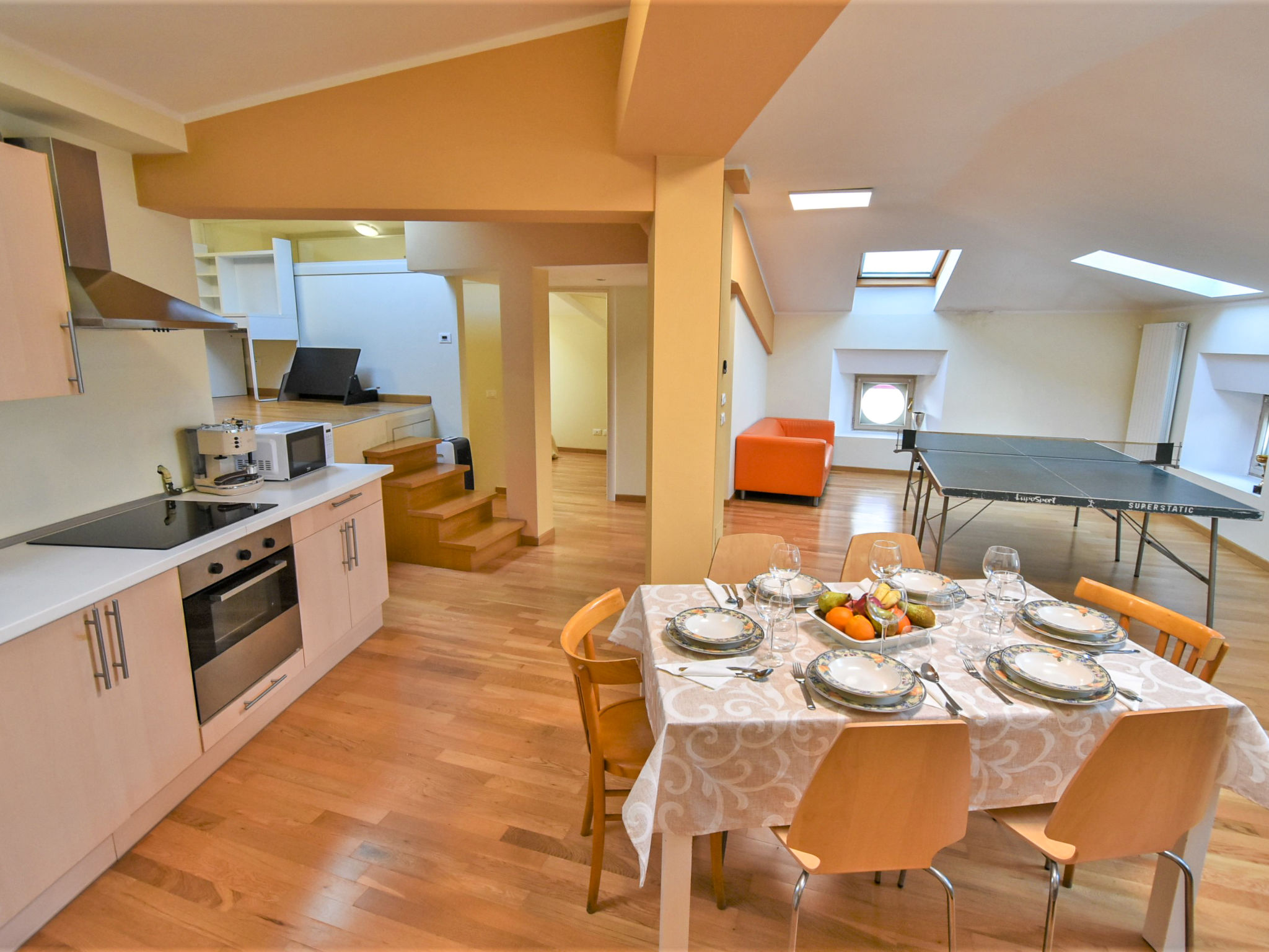 Appartement Duomo Mansarda – Cuisine et coin repas, photo 6 sur 34