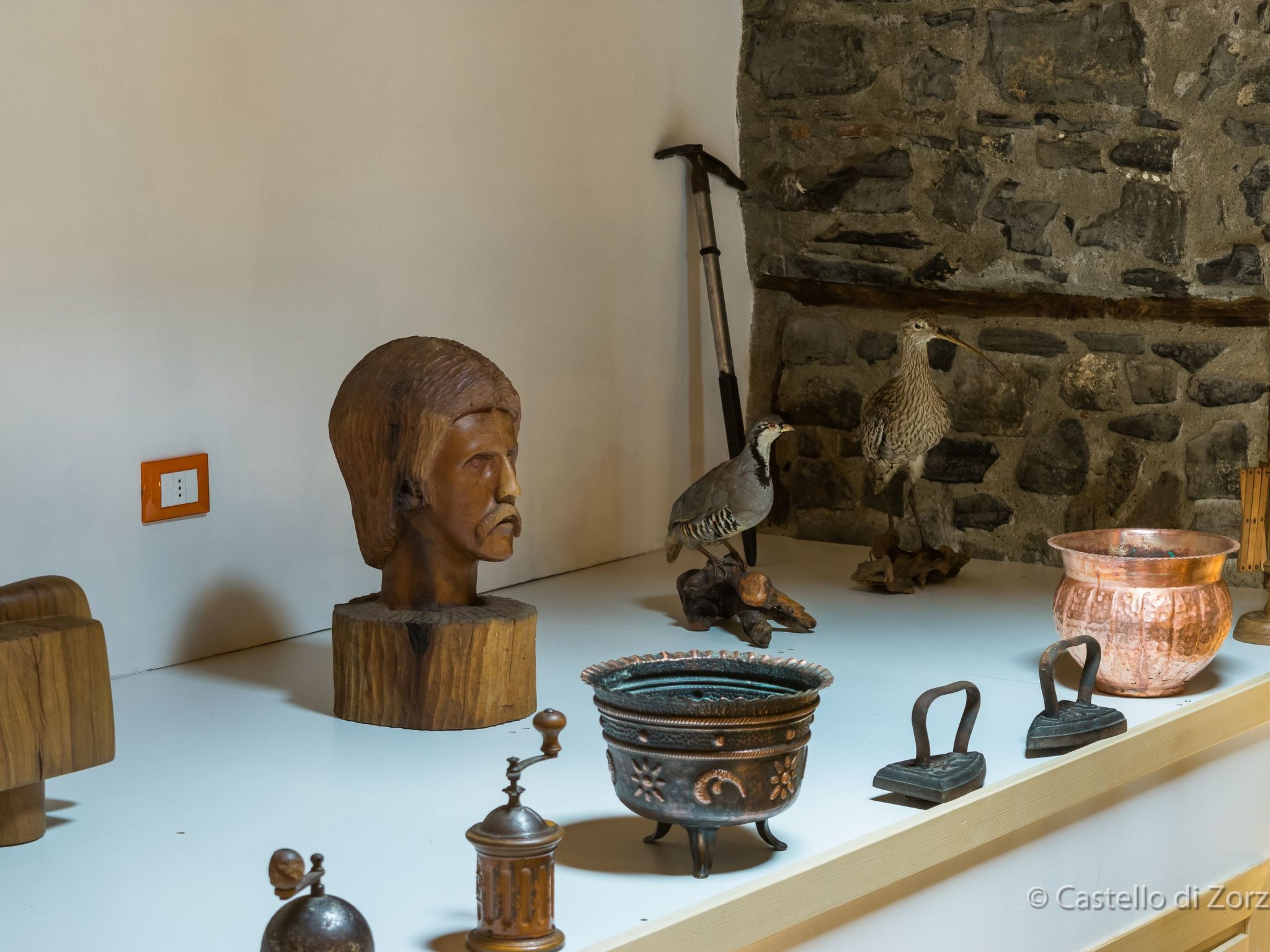 Studio-Apartment mit Zwischengeschoss in einem historischen Gebäude in Zorzino-Binnen