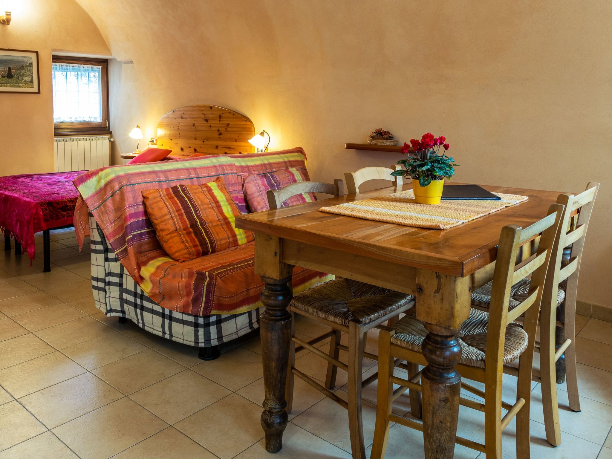 Vakantiehuis met omheinde tuin in Fonteno (Italië) 1 hond is welkom