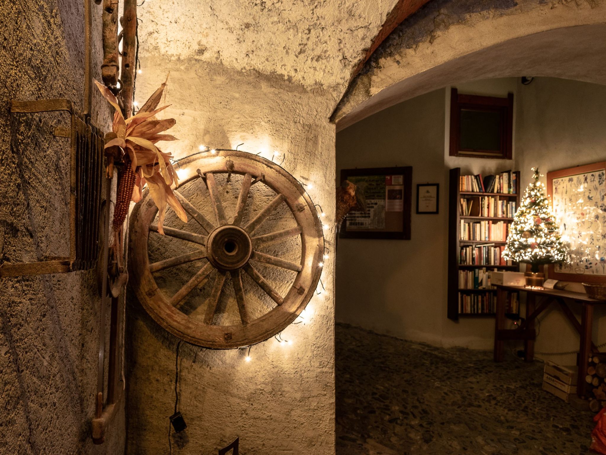Wohnung in Riva Di Solto mit Kleinem Garten-Binnen