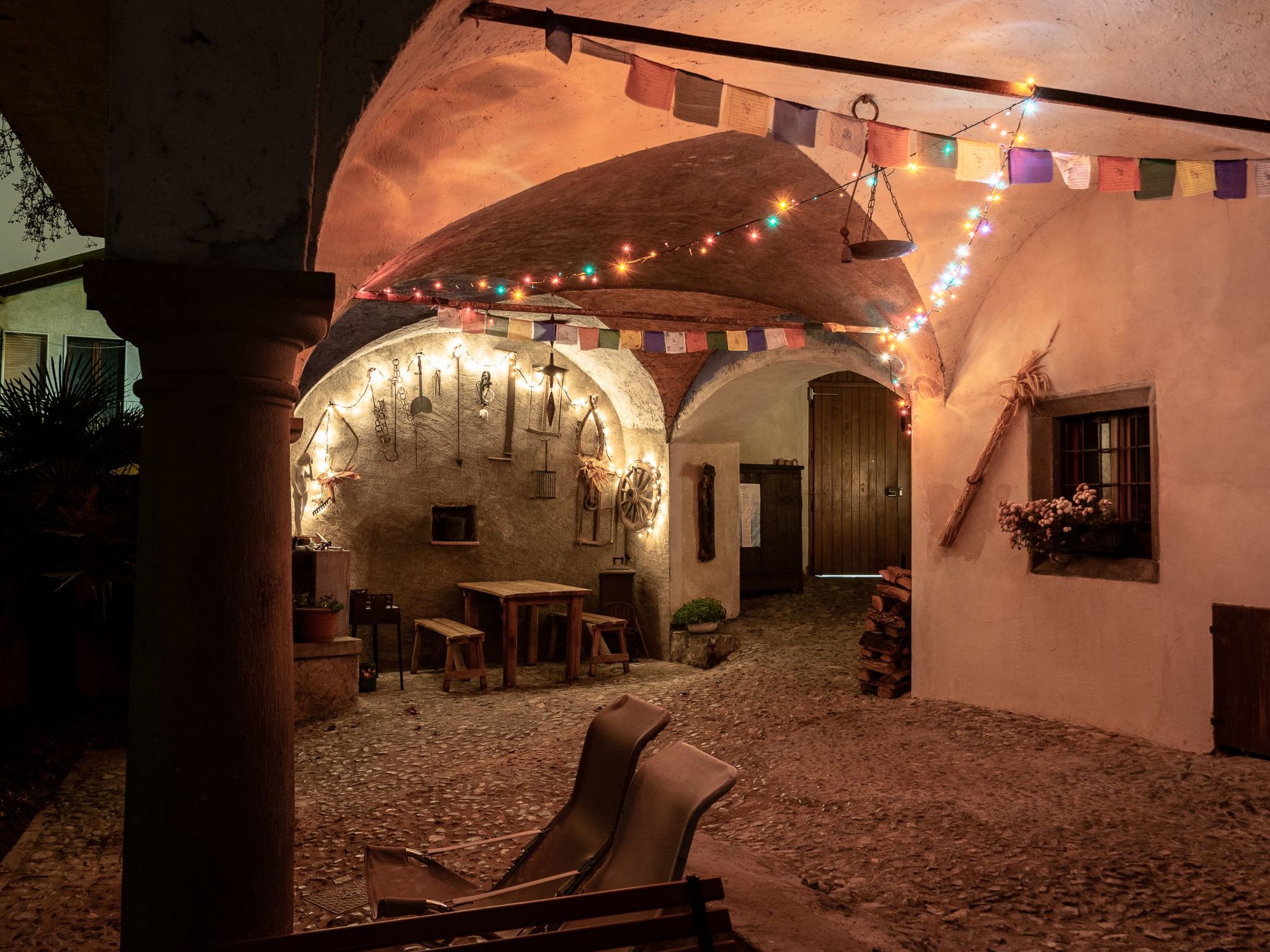 Wohnung in Riva Di Solto mit Kleinem Garten-Binnen