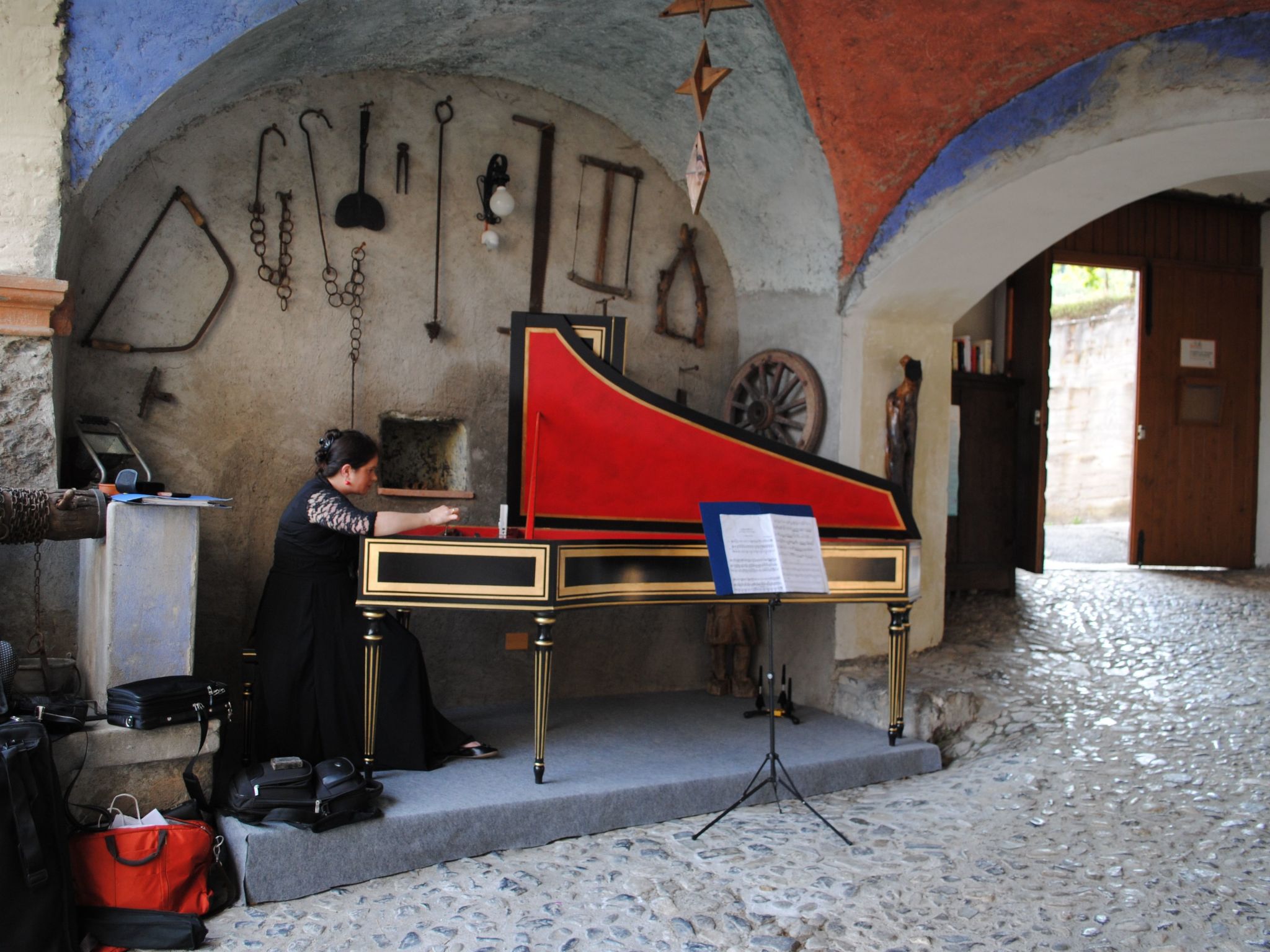 Wohnung in Riva Di Solto mit Kleinem Garten-Binnen