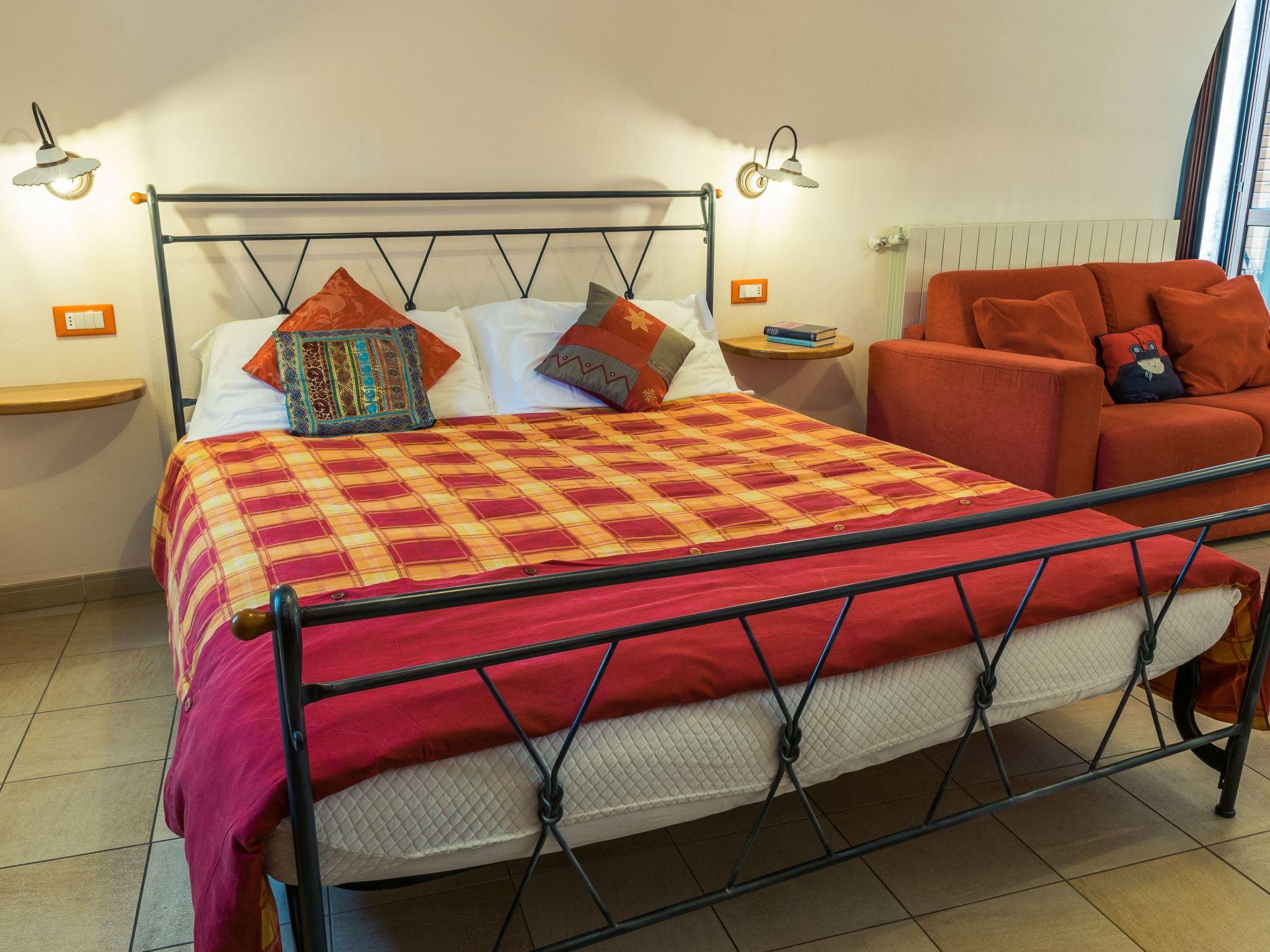 Studio-Apartment mit Balkon mit Seeblick und Zugang zum Garten-Binnen