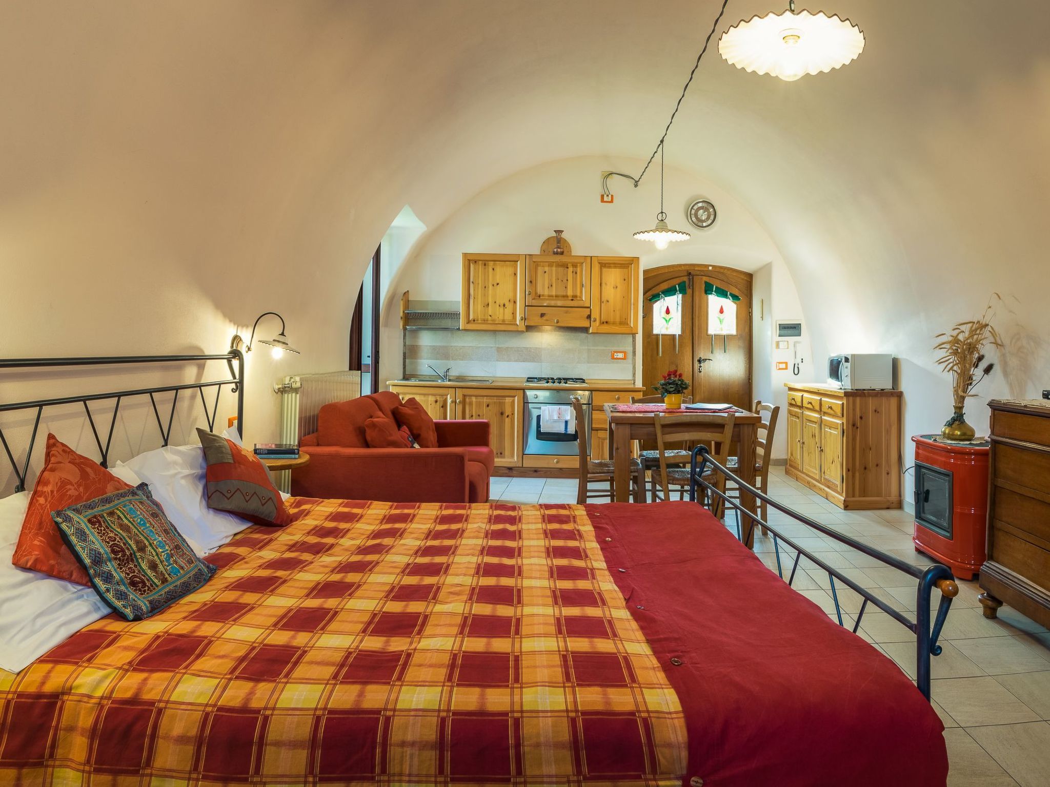 Studio-Apartment mit Balkon mit Seeblick und Zugang zum Garten-Binnen