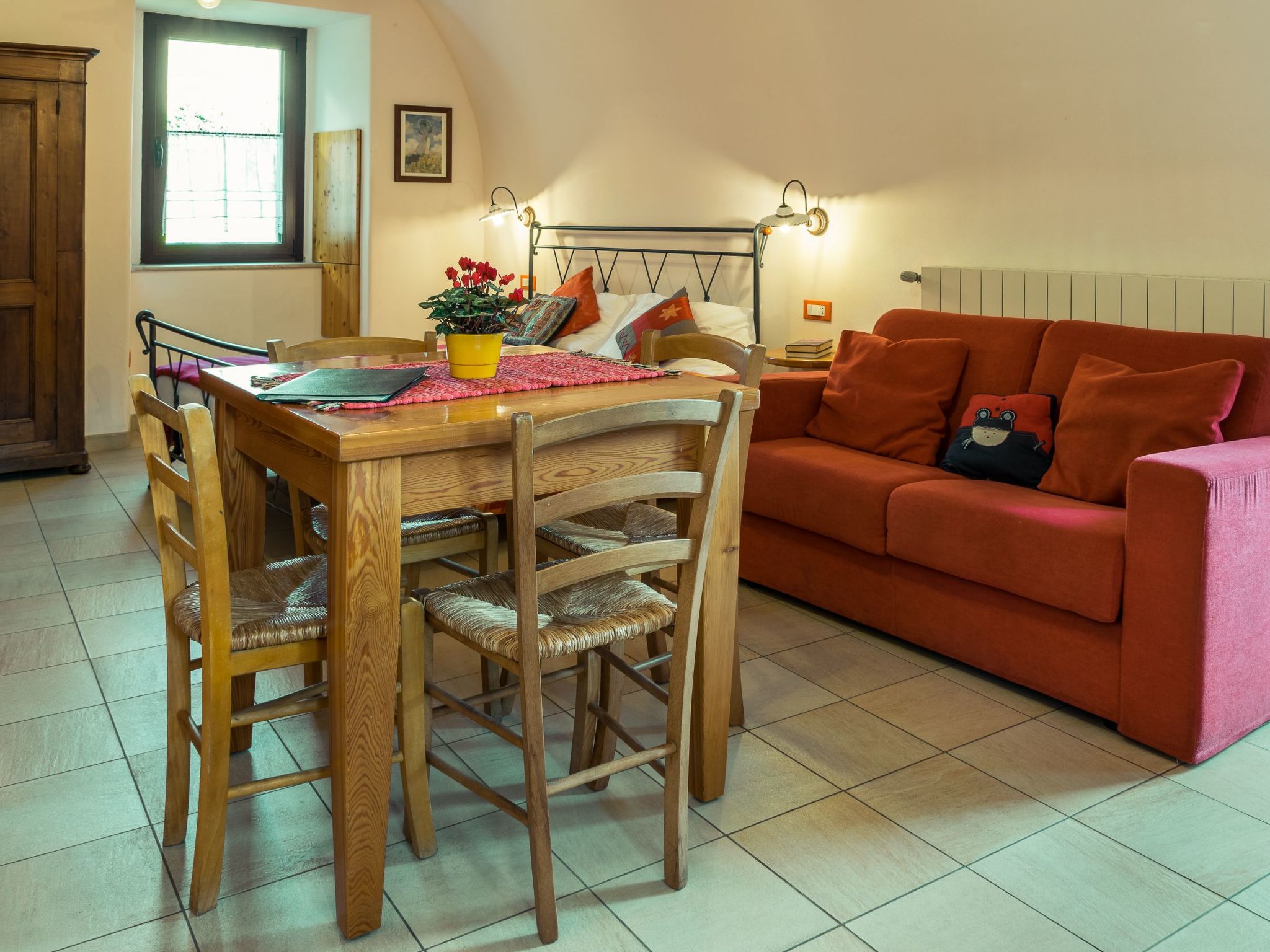 Studio-Apartment mit Balkon mit Seeblick und Zugang zum Garten-Binnen