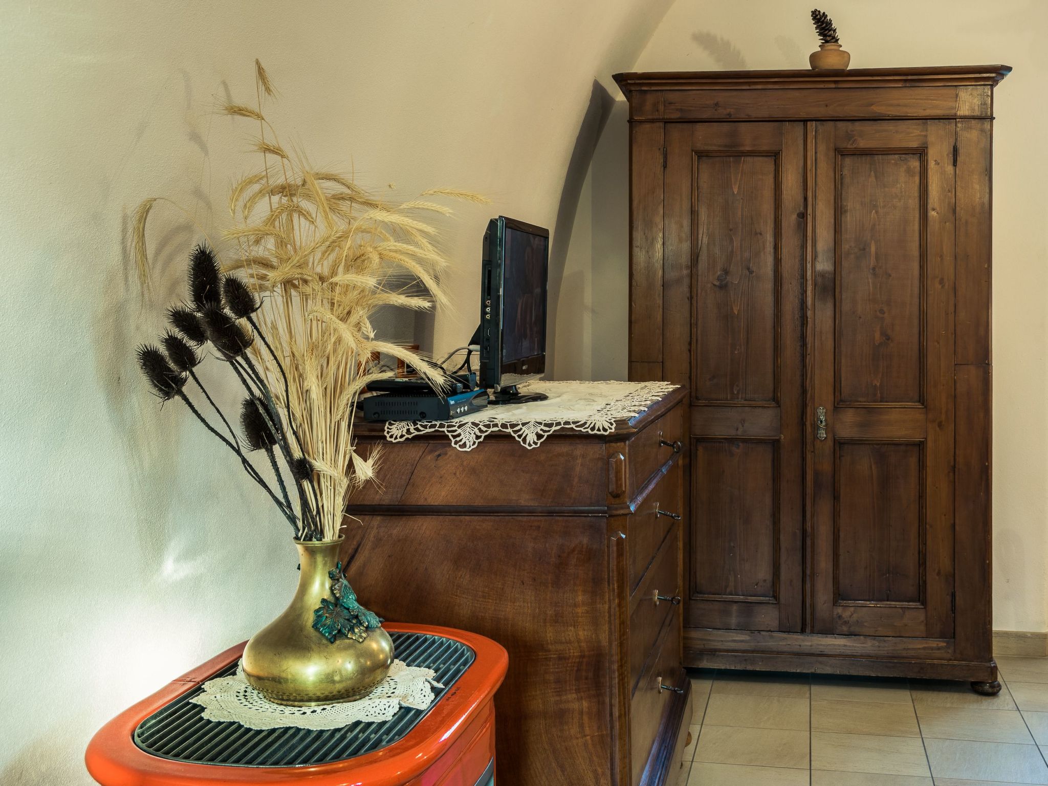 Studio-Apartment mit Balkon mit Seeblick und Zugang zum Garten-Binnen