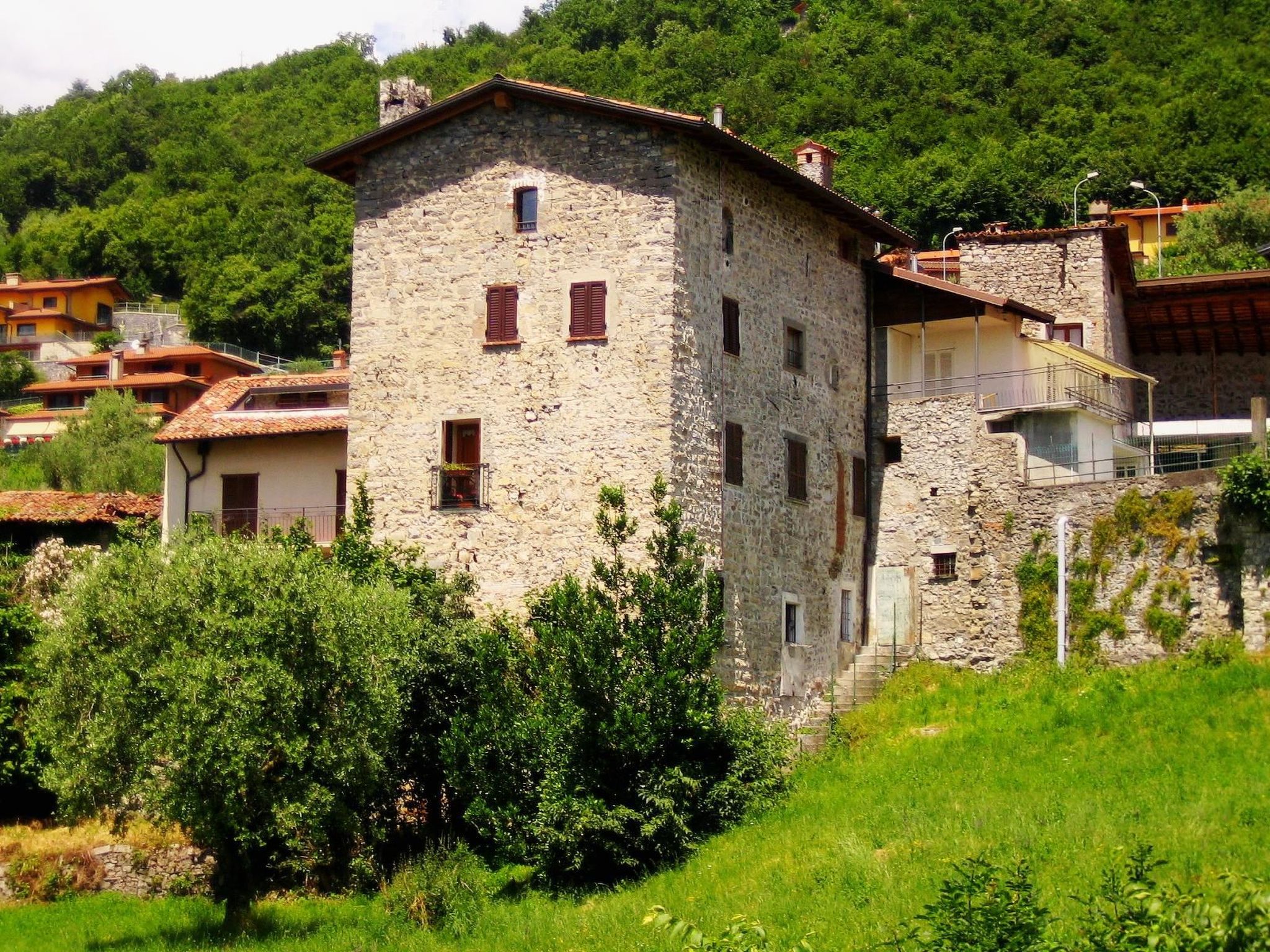 Studio-Apartment mit Balkon mit Seeblick und Zugang zum Garten-Binnen