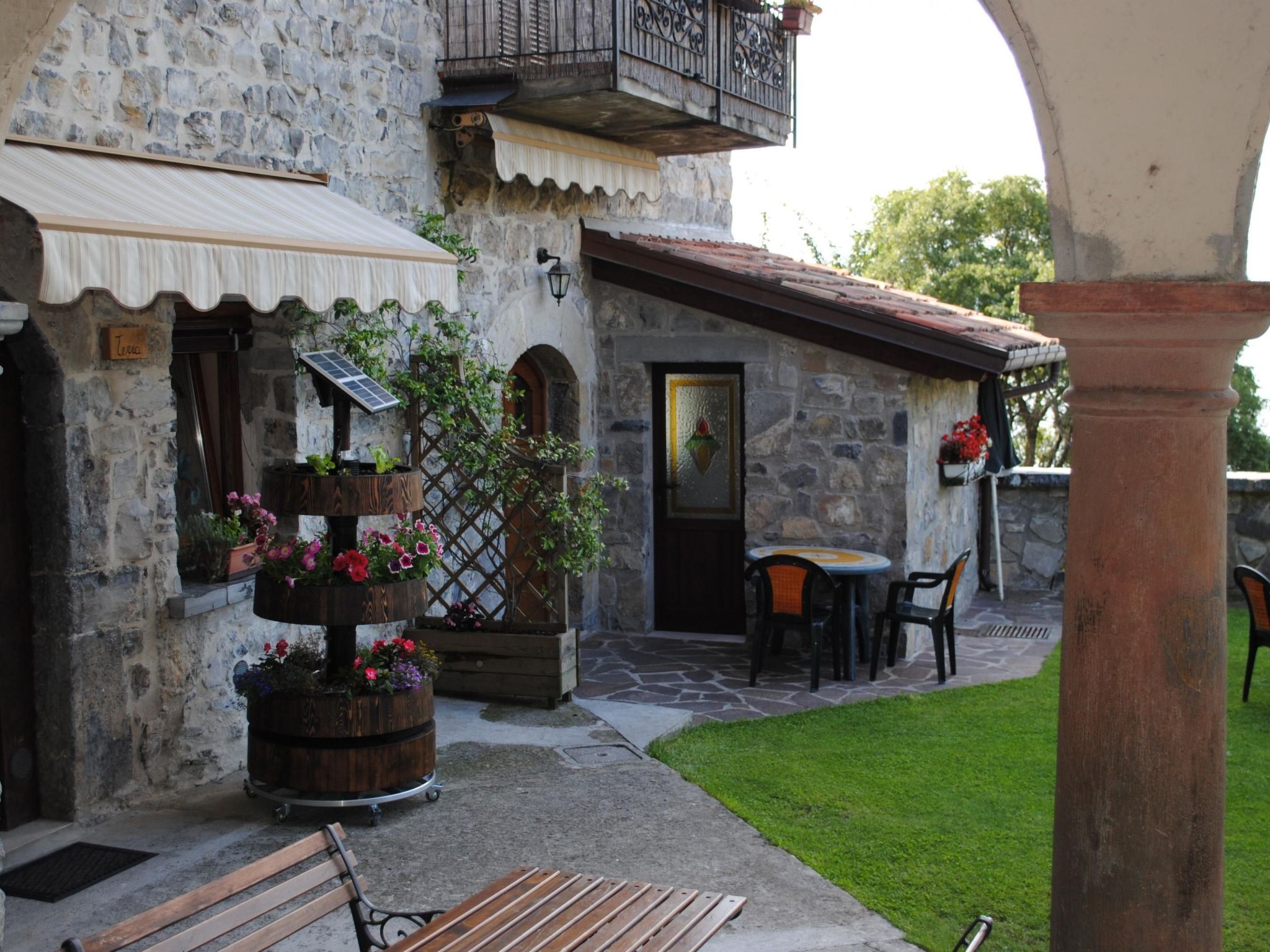Studio-Apartment mit Balkon mit Seeblick und Zugang zum Garten-Binnen