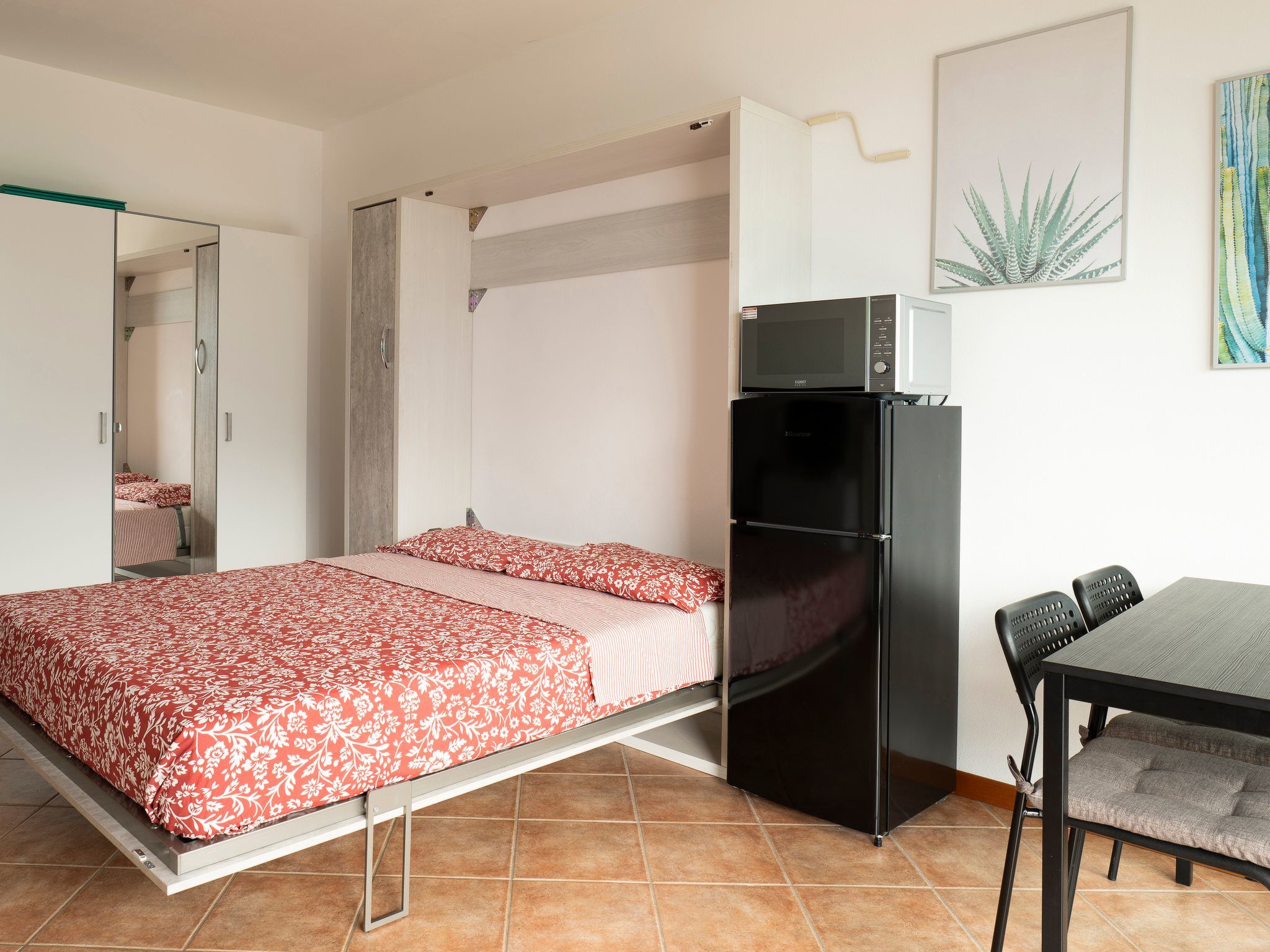 Studio aan het Iseomeer met panoramisch uitzicht en balkon - foto 2
