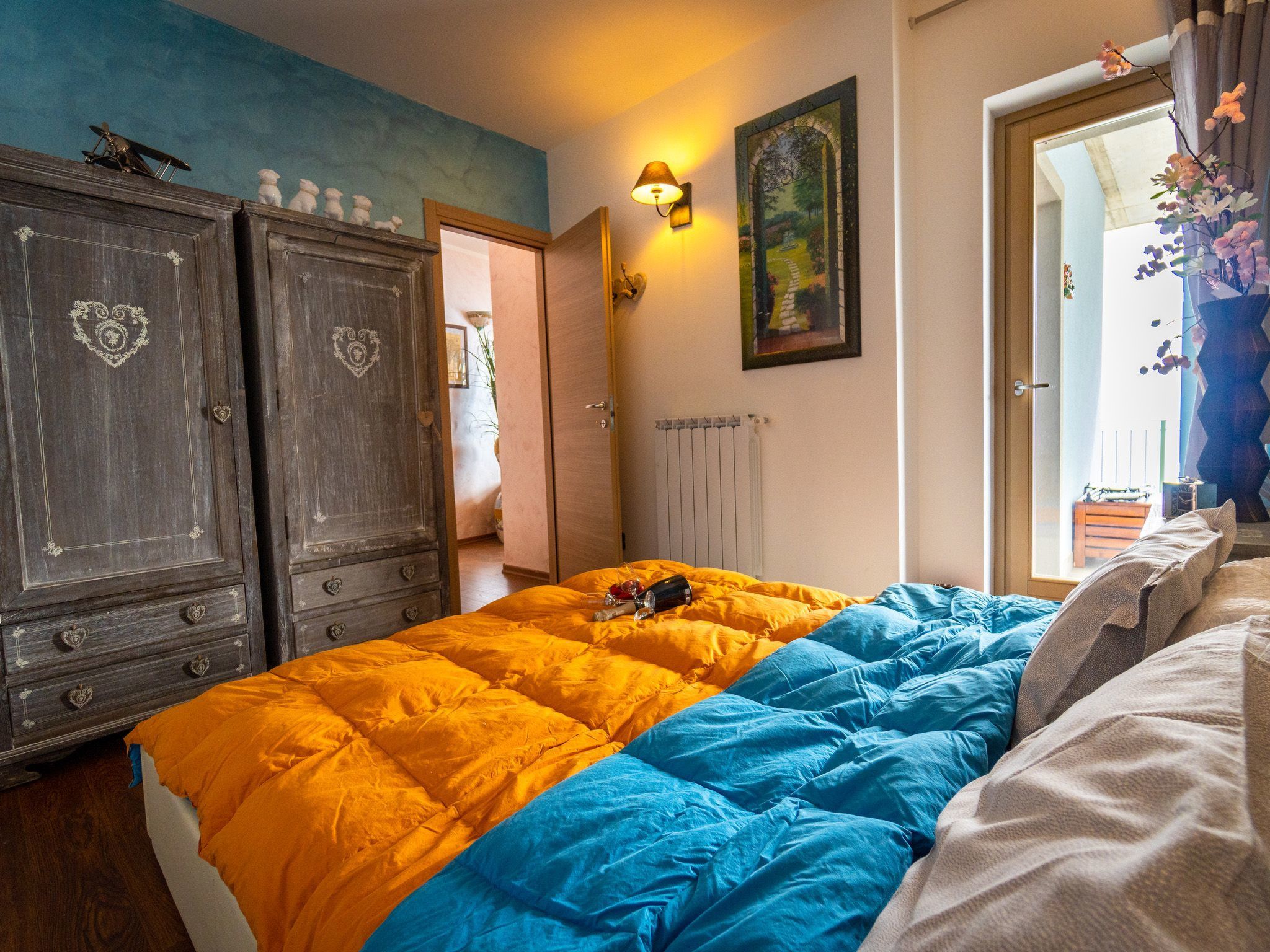 Mantegna - garten mit seeblick und schwimmbad-Binnen