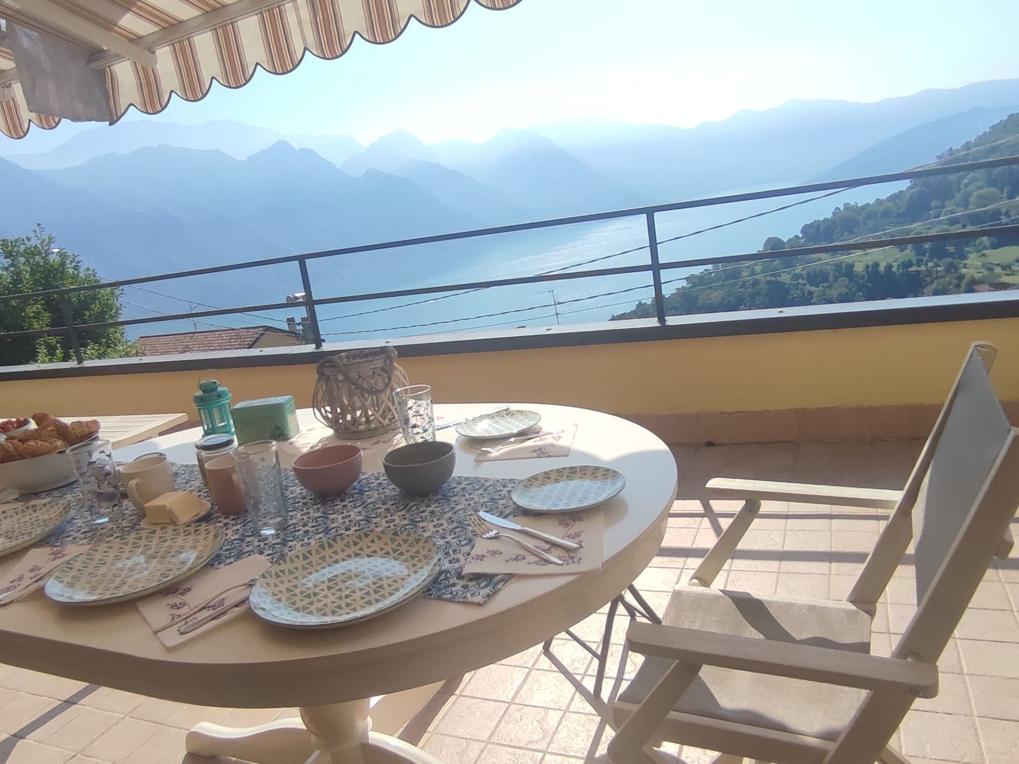 Le Terrazzwe - Drei-Zimmer-Wohnung mit Terrasse und Pool-Binnen