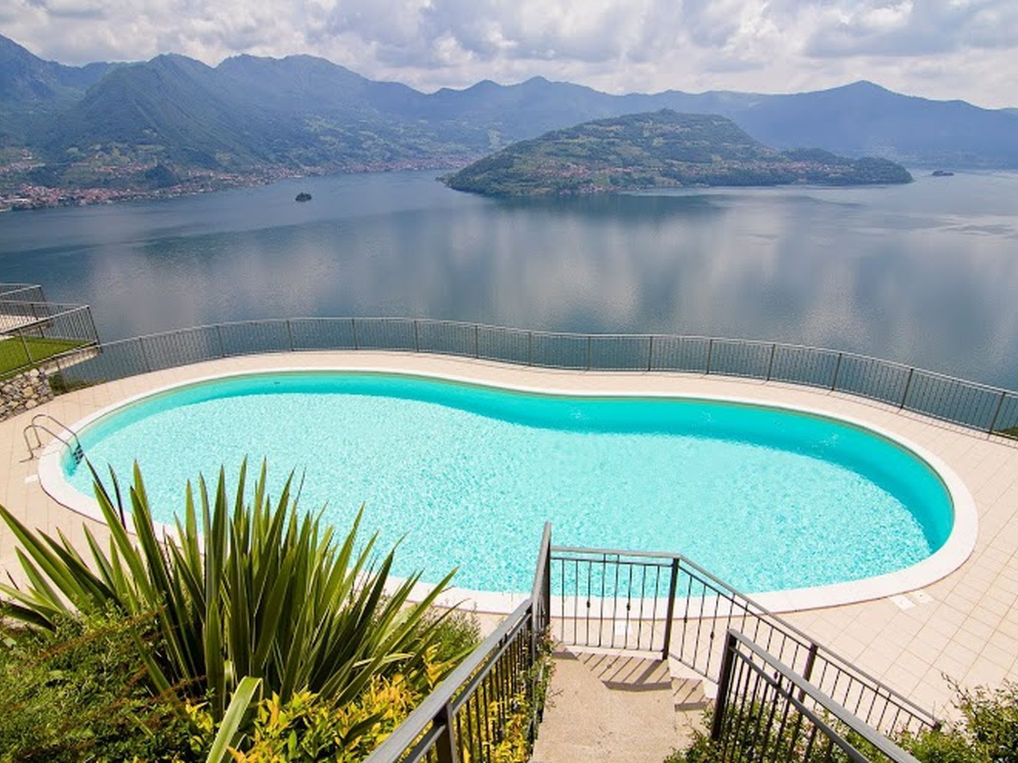 Beatrice - Haus mit Pool und Terrasse am Iseosee-Drinnen
