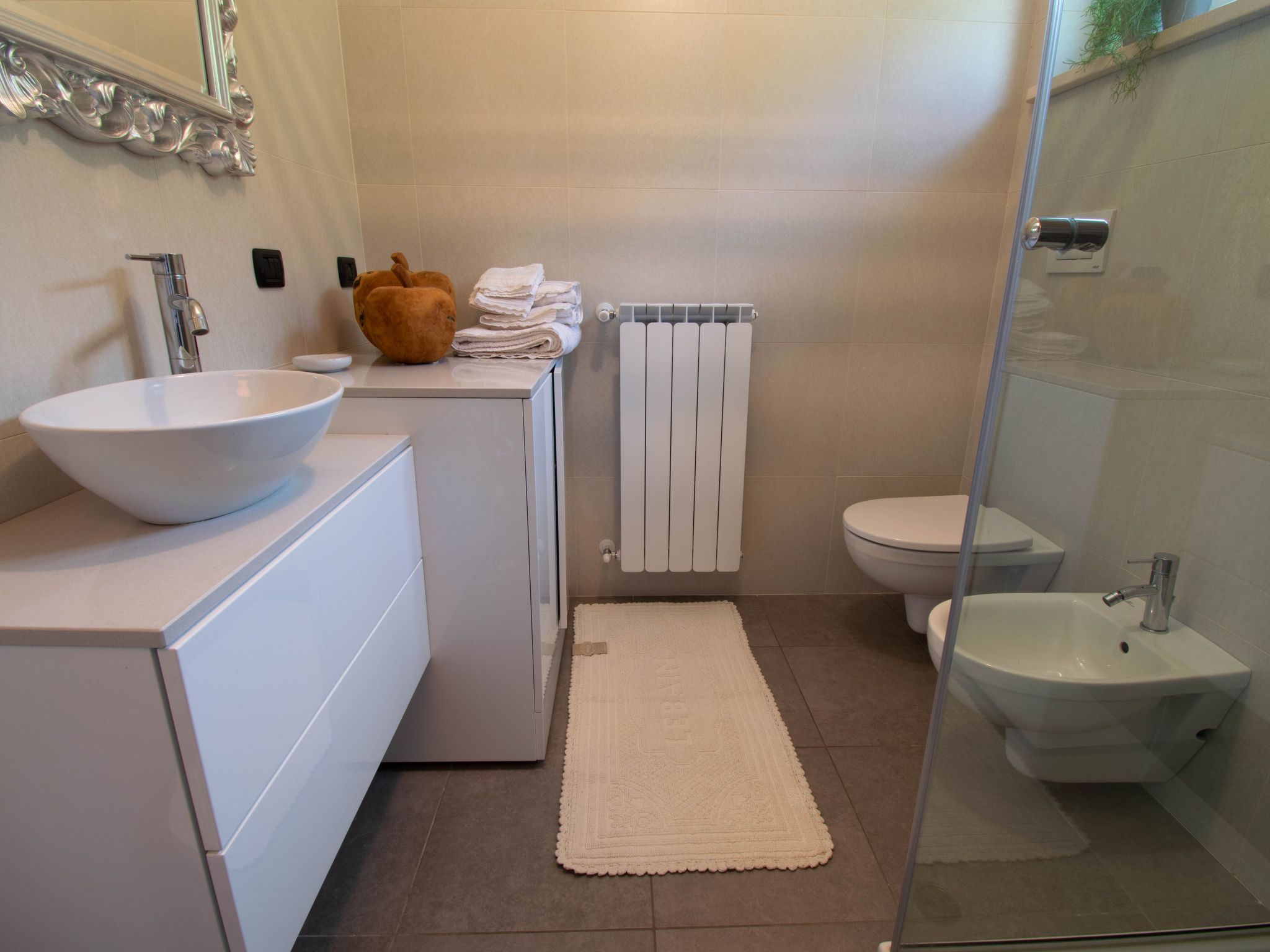 Appartement Terrazza a Lago - Dreizimmerwohnung mit Terrasse – Salle de bains, photo 18 sur 23