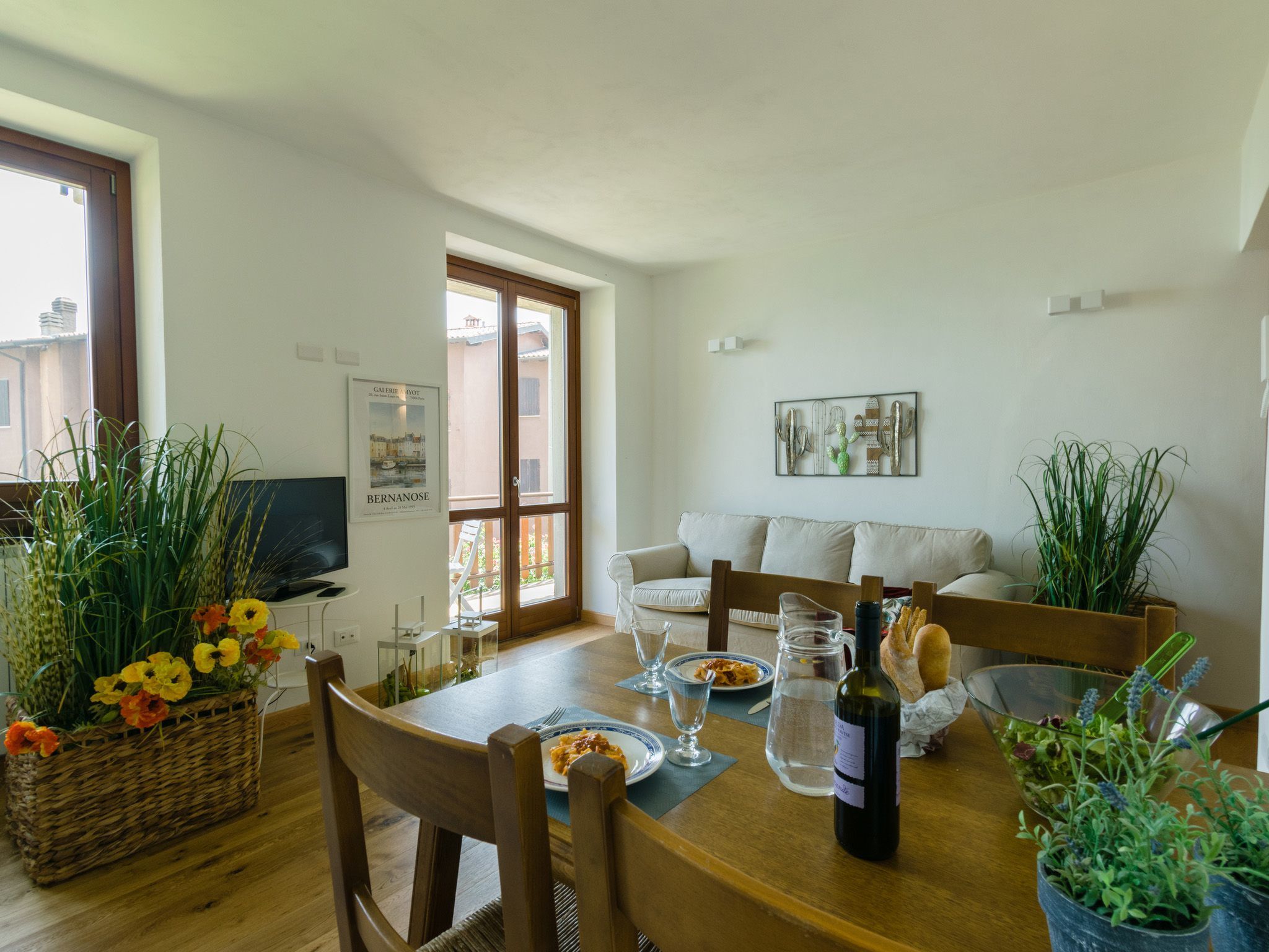 Appartement 'Abstieg zum See' met panoramisch uitzicht op het water in Fonteno - foto 2