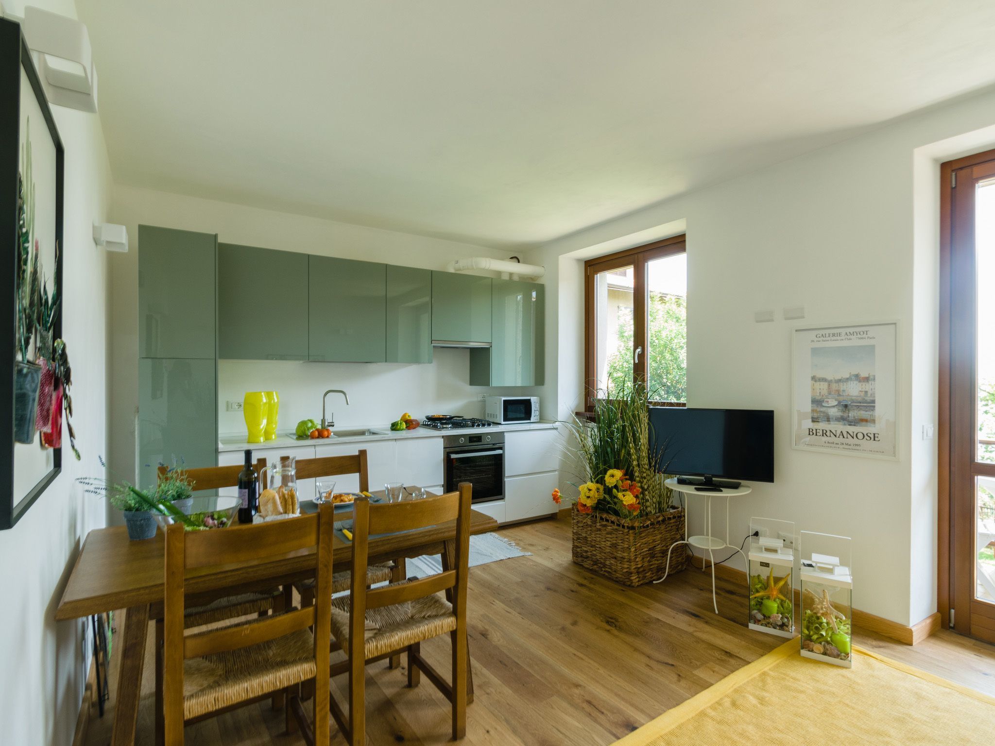 Appartement 'Abstieg zum See' met panoramisch uitzicht op het water in Fonteno - foto 3