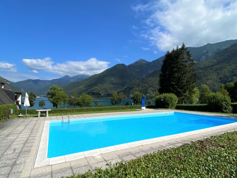 Bergzicht en rust in appartement Belvedere aan Lago di Ledro in Lago di Ledro
