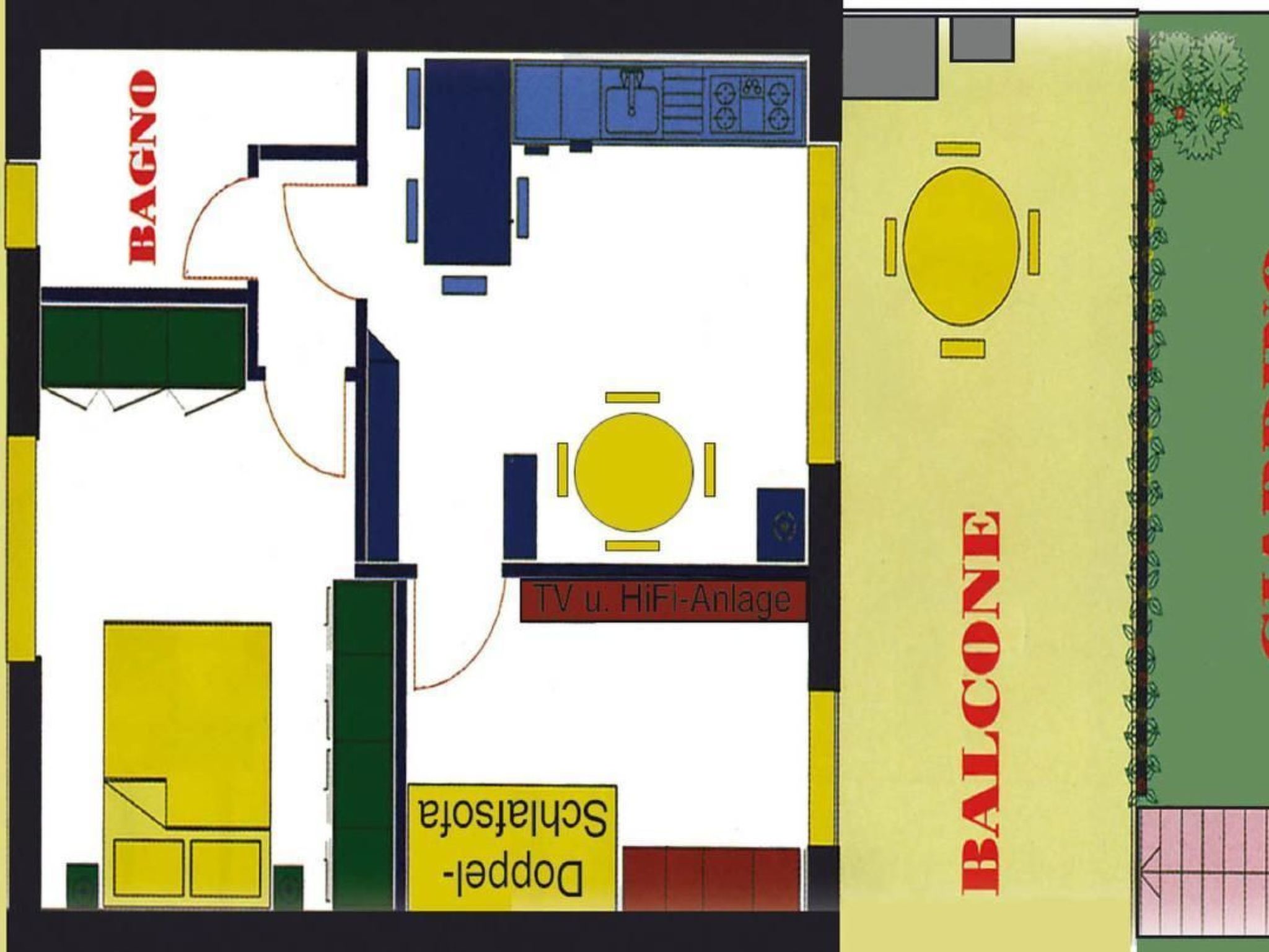 Gardasee Colá/Lazise-Binnen