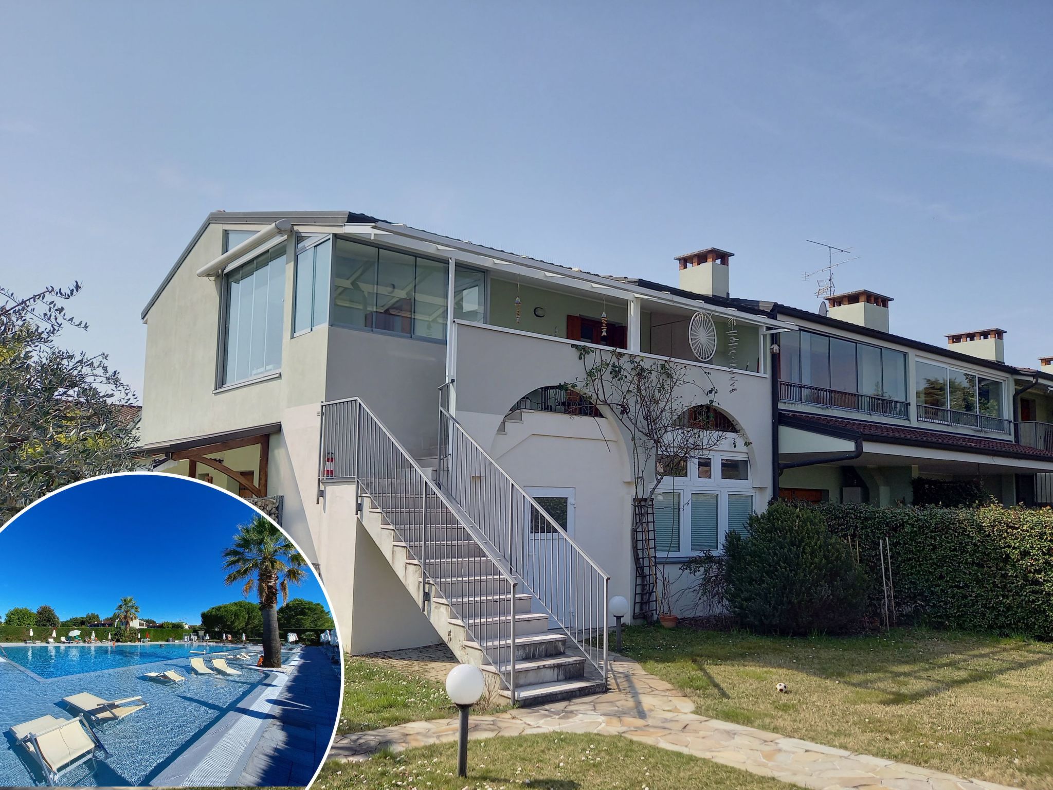 Vakantiehuis met omheinde tuin in Colà (Italië) 1 hond is welkom