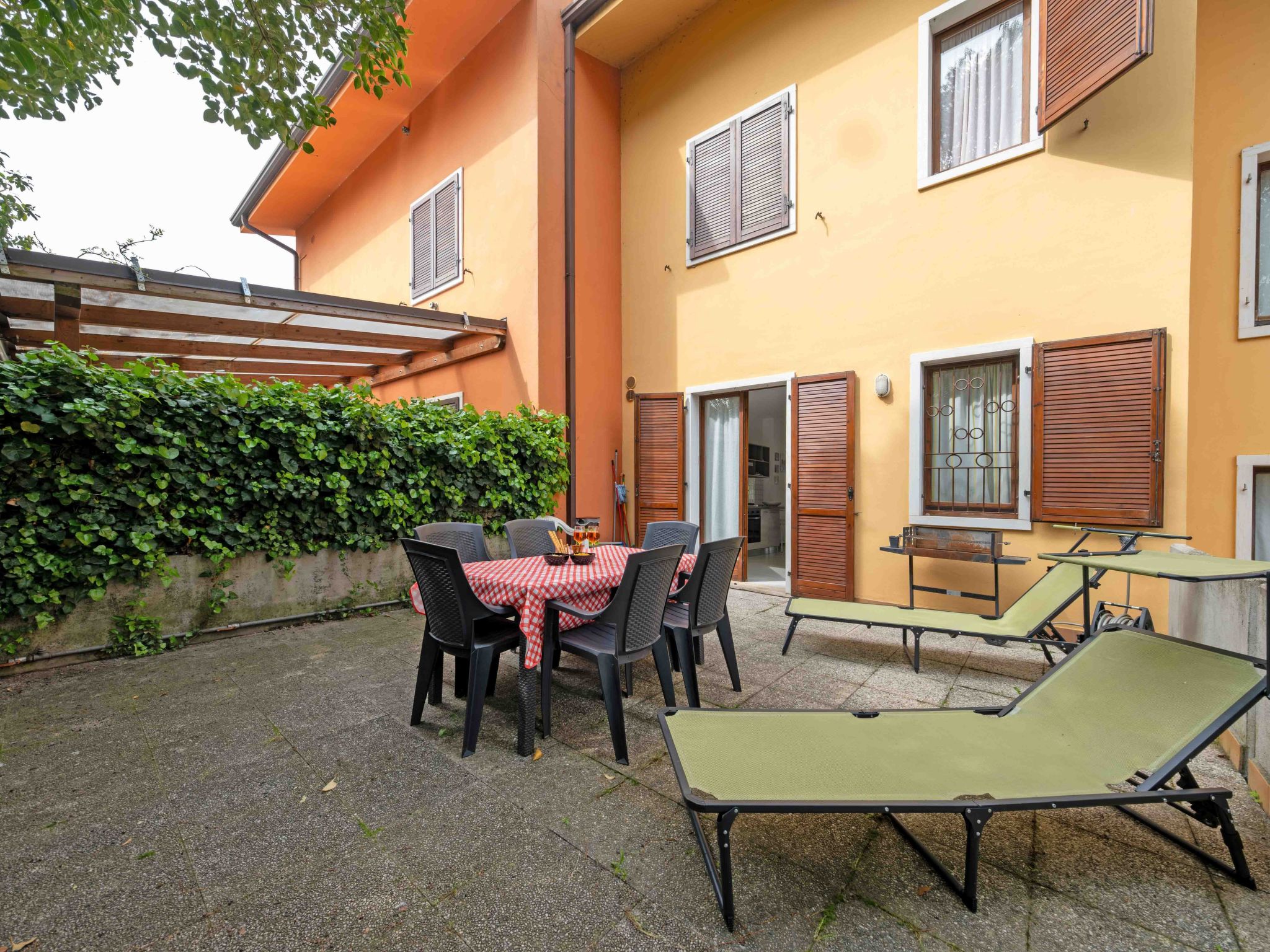 Casa Ruby - Geräumige Wohnung mit Pool-Dedans