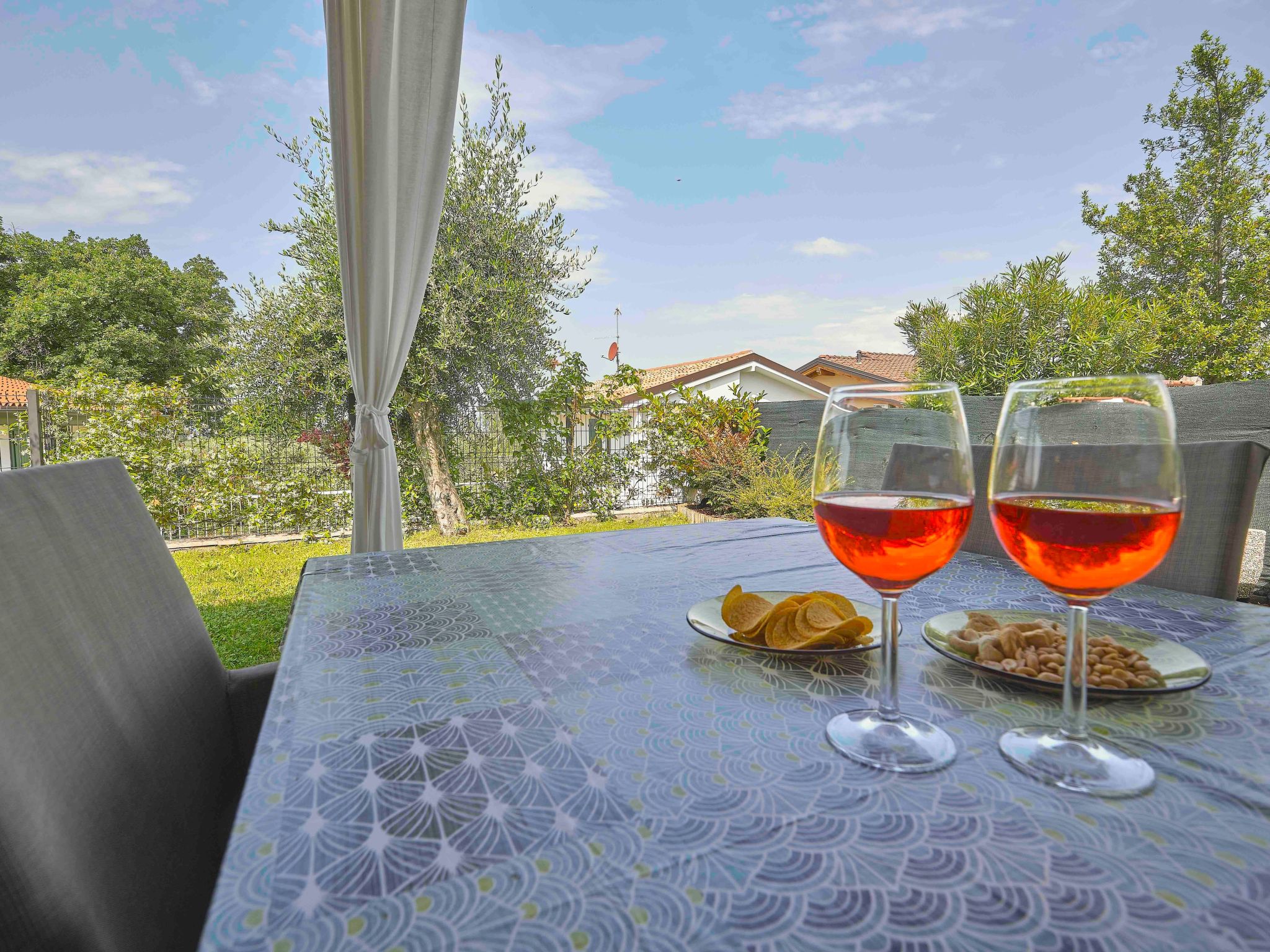 Schönes Ferienhaus Villetta Batik-Binnen