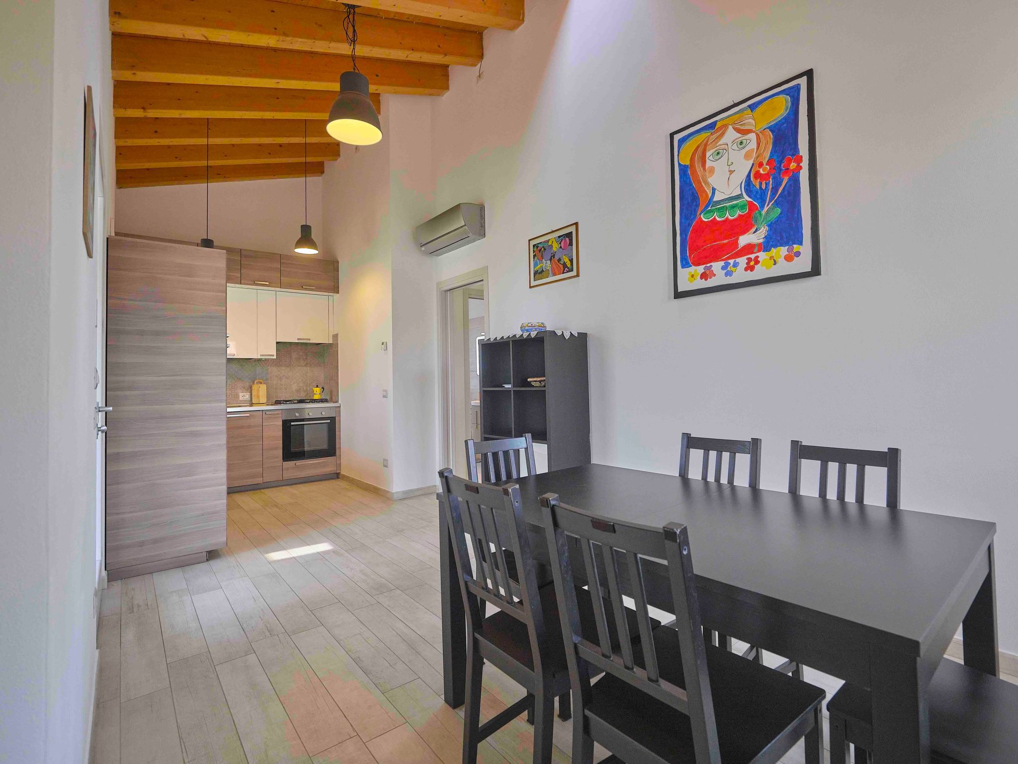 Schönes Ferienhaus Villetta Batik-Binnen