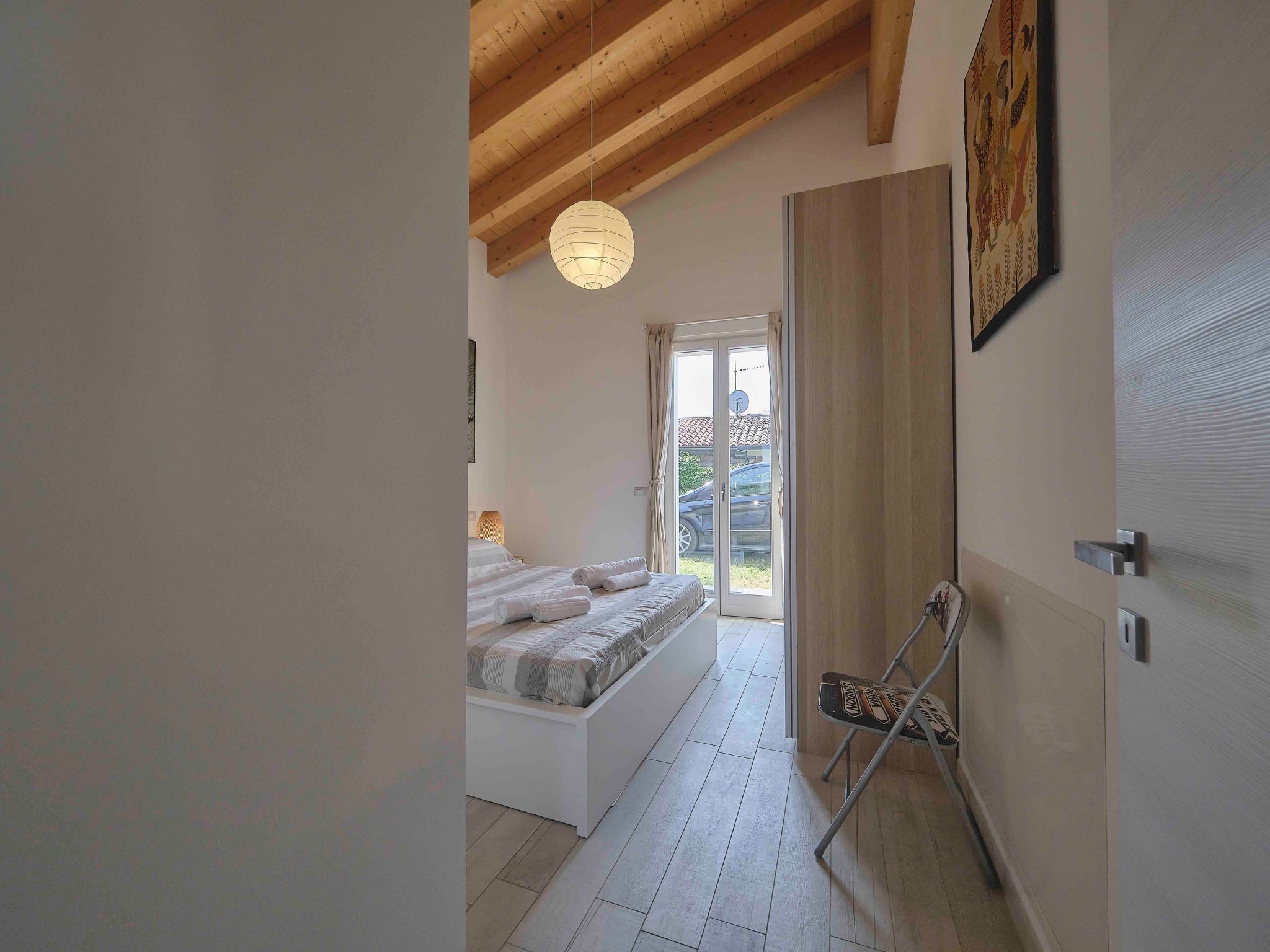 Schönes Ferienhaus Villetta Batik-Binnen