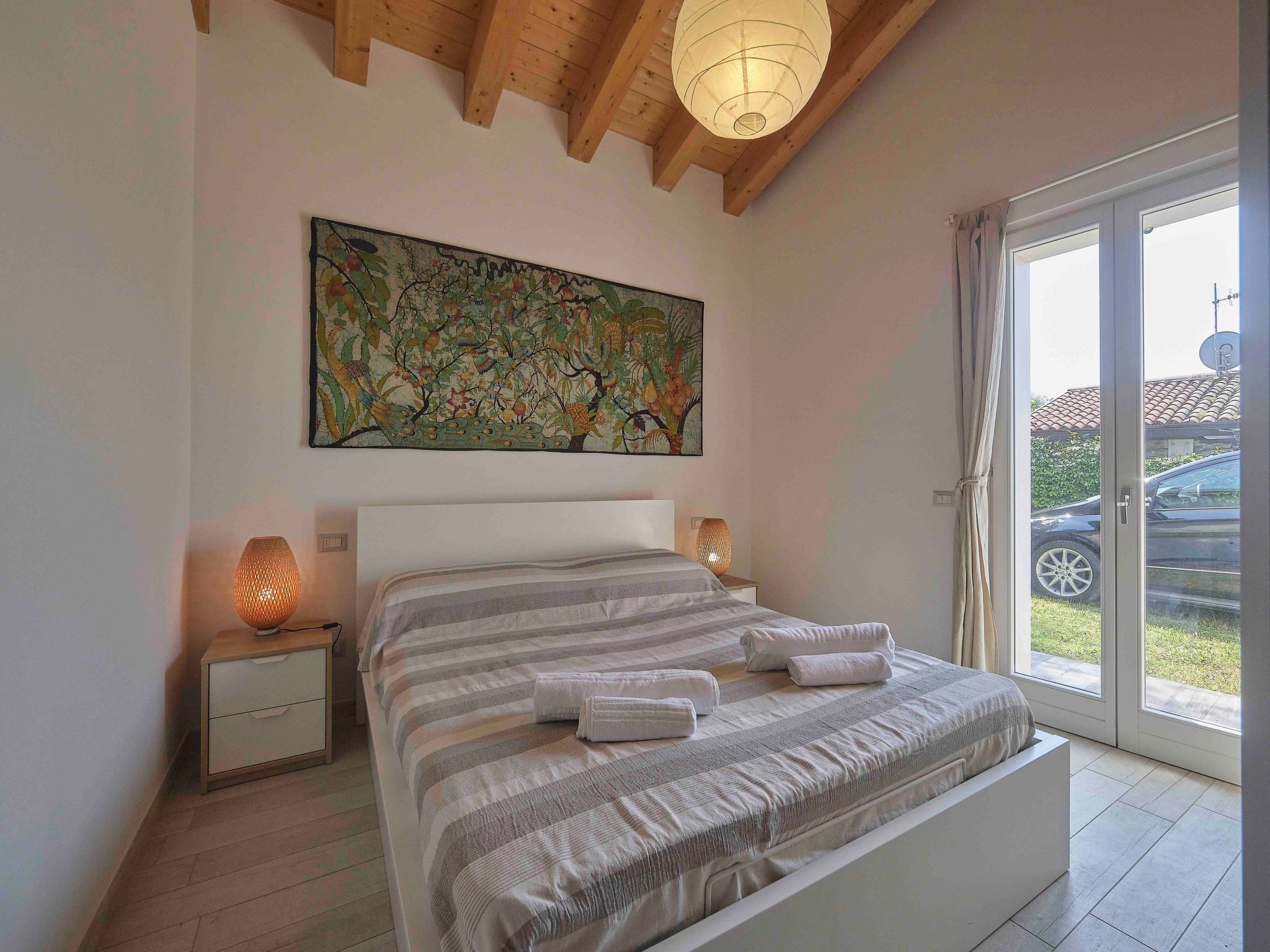 Schönes Ferienhaus Villetta Batik-Binnen