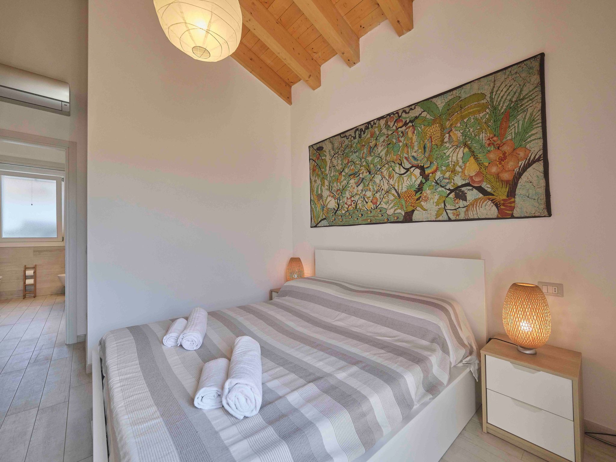 Schönes Ferienhaus Villetta Batik-Binnen