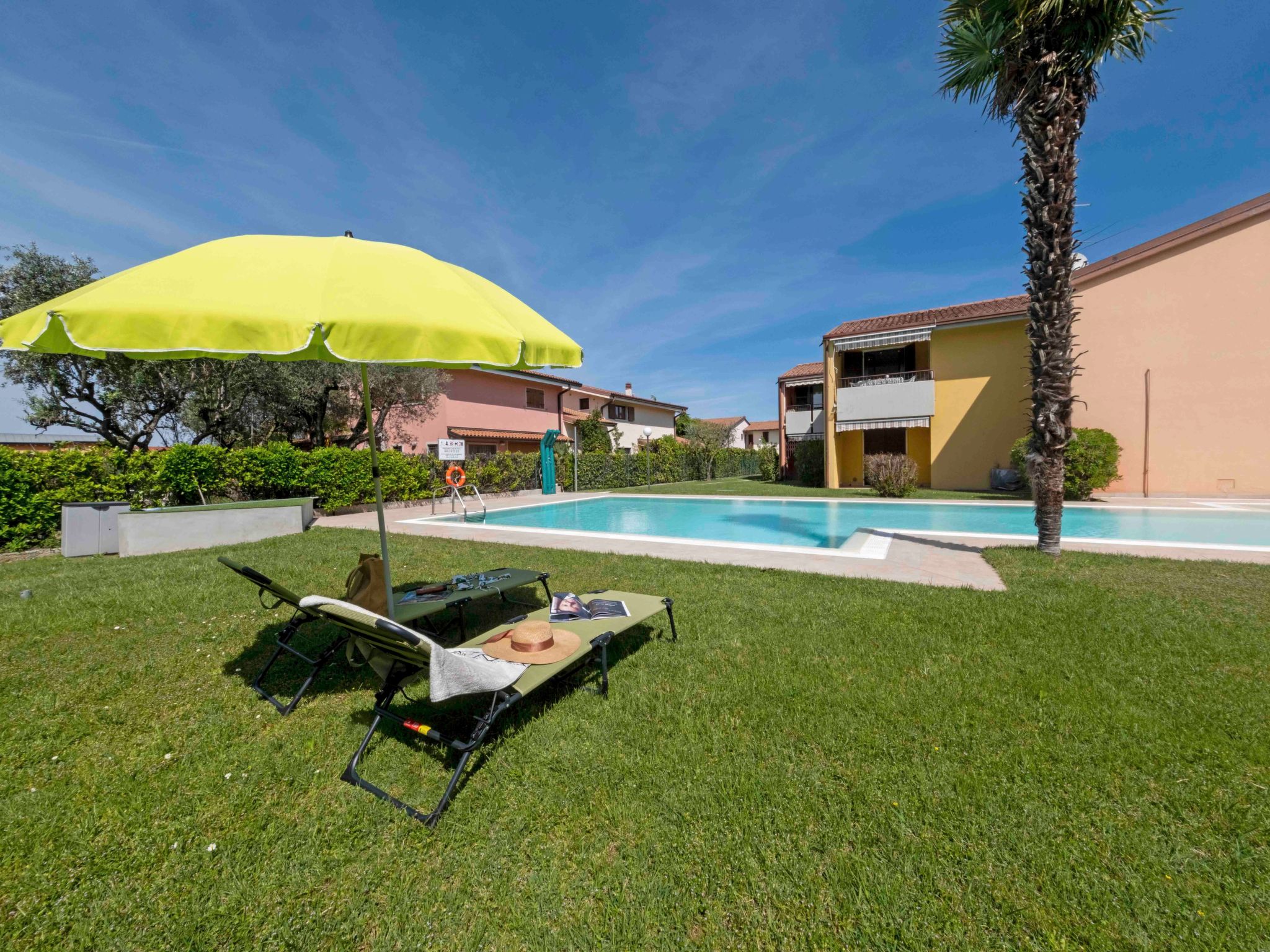 La Palma - Apartment mit Balkon und Poolblick-Binnen