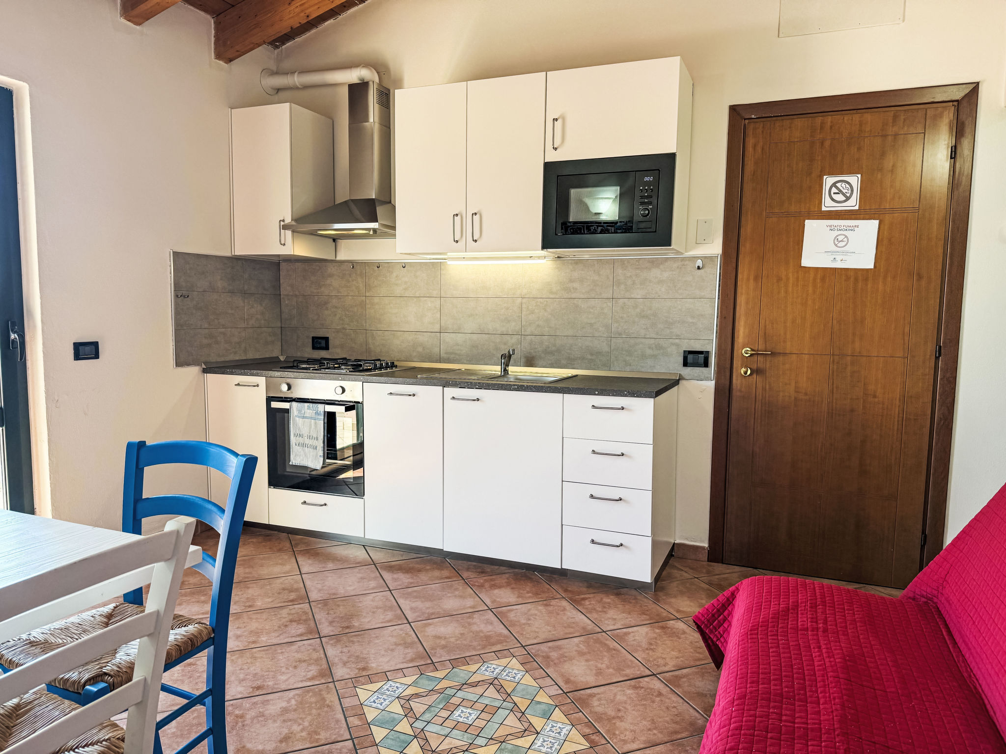 Wohnung in Solarolo mit privatem Parkplatz - Dedans