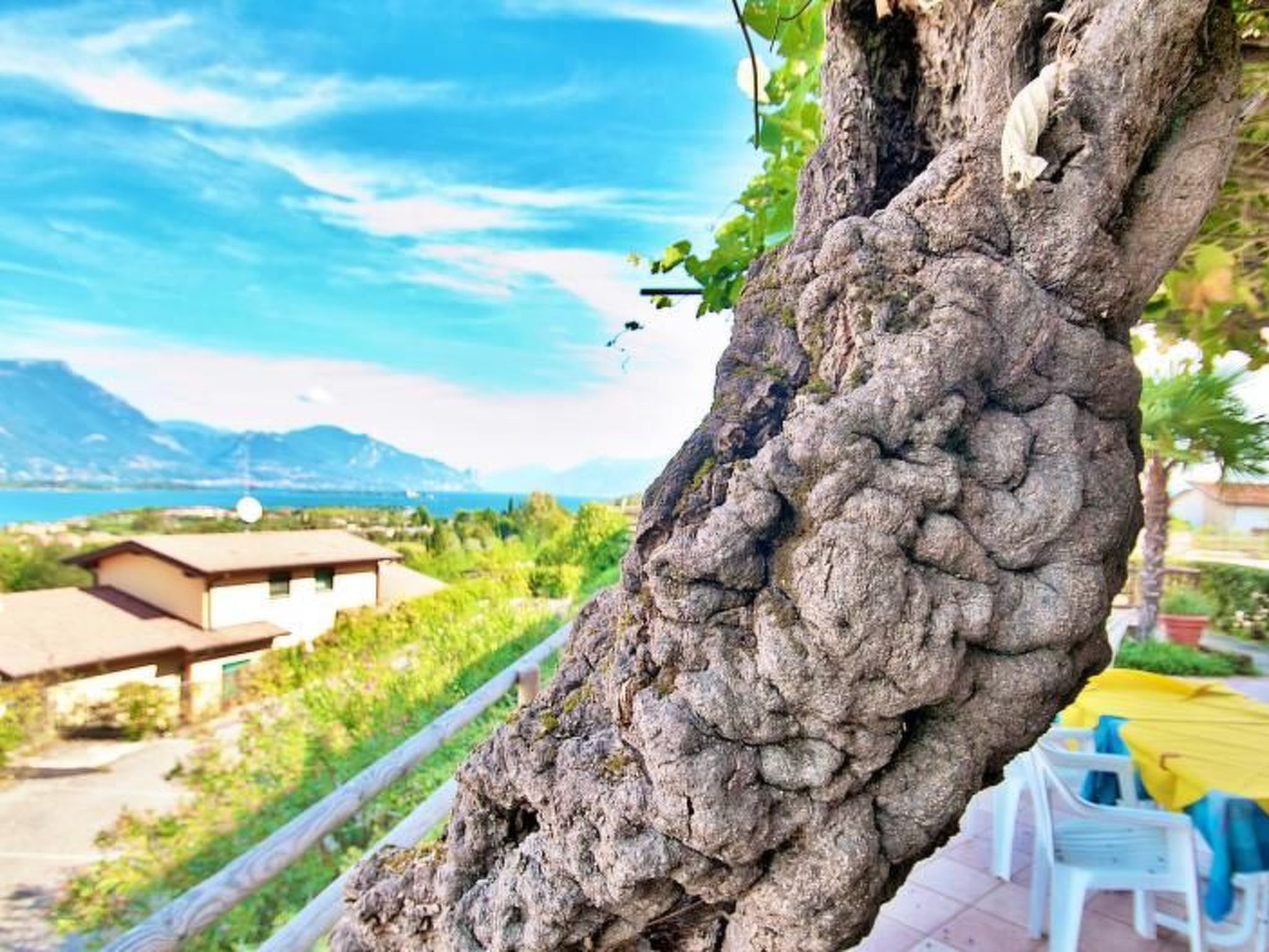 Wohnung in Solarolo mit privatem Parkplatz-Draußen