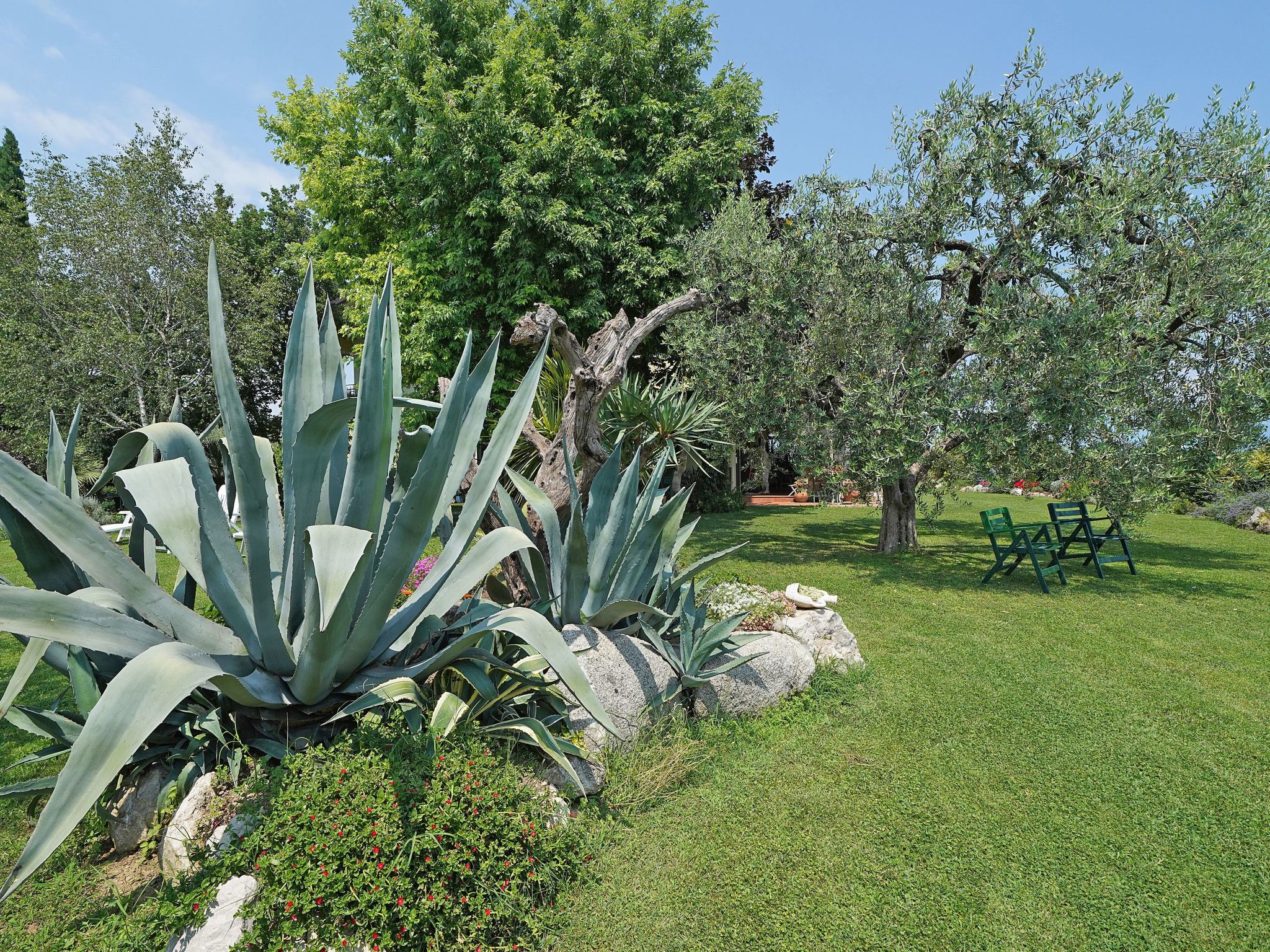 Wohnung mit Blick auf den Gardasee-Binnen
