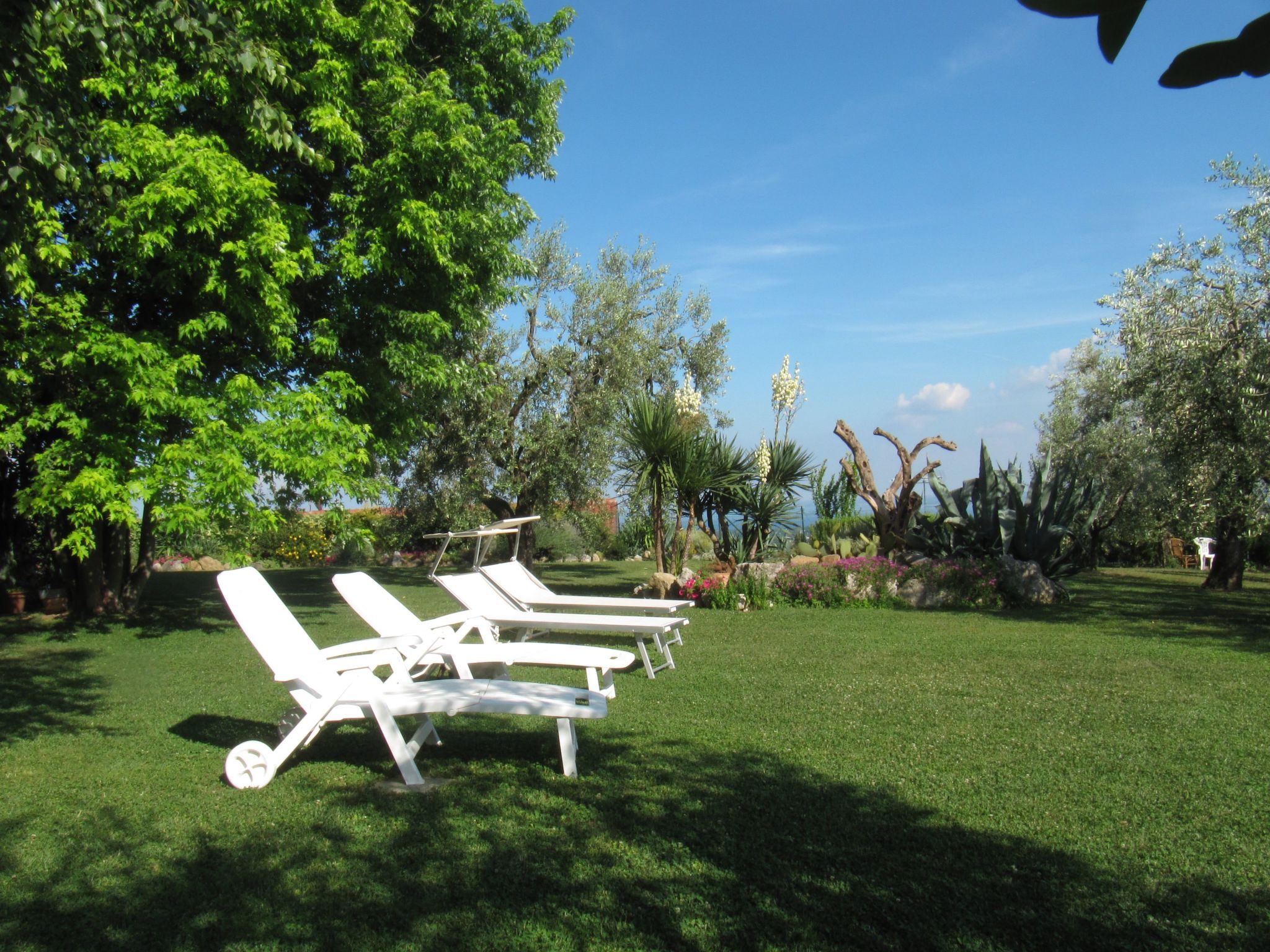 Wohnung mit Blick auf den Gardasee-Binnen