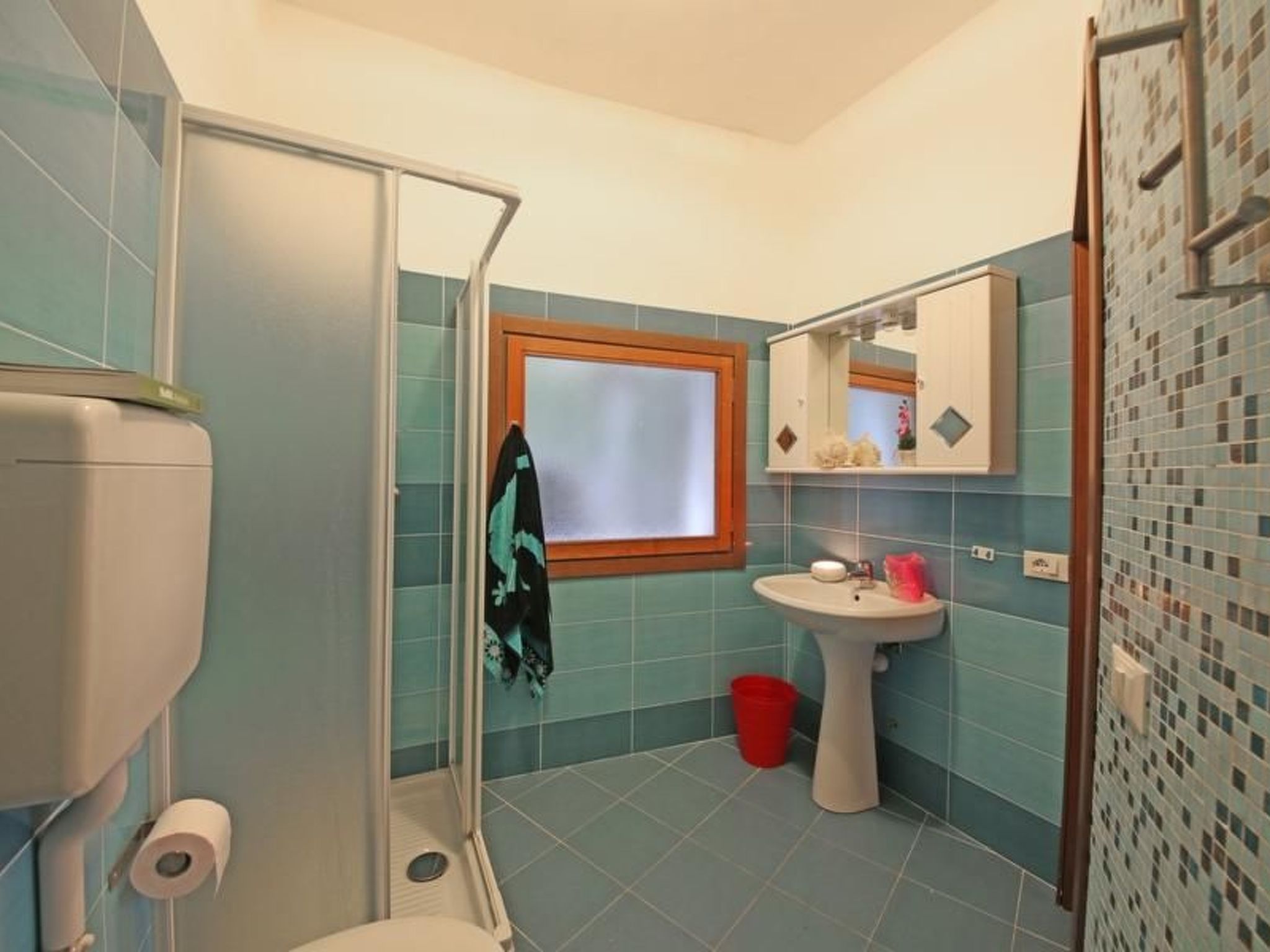 Appartement in Villaggio Sanghen mit Garten, Terrasse und gemeinsamem Pool-Inside