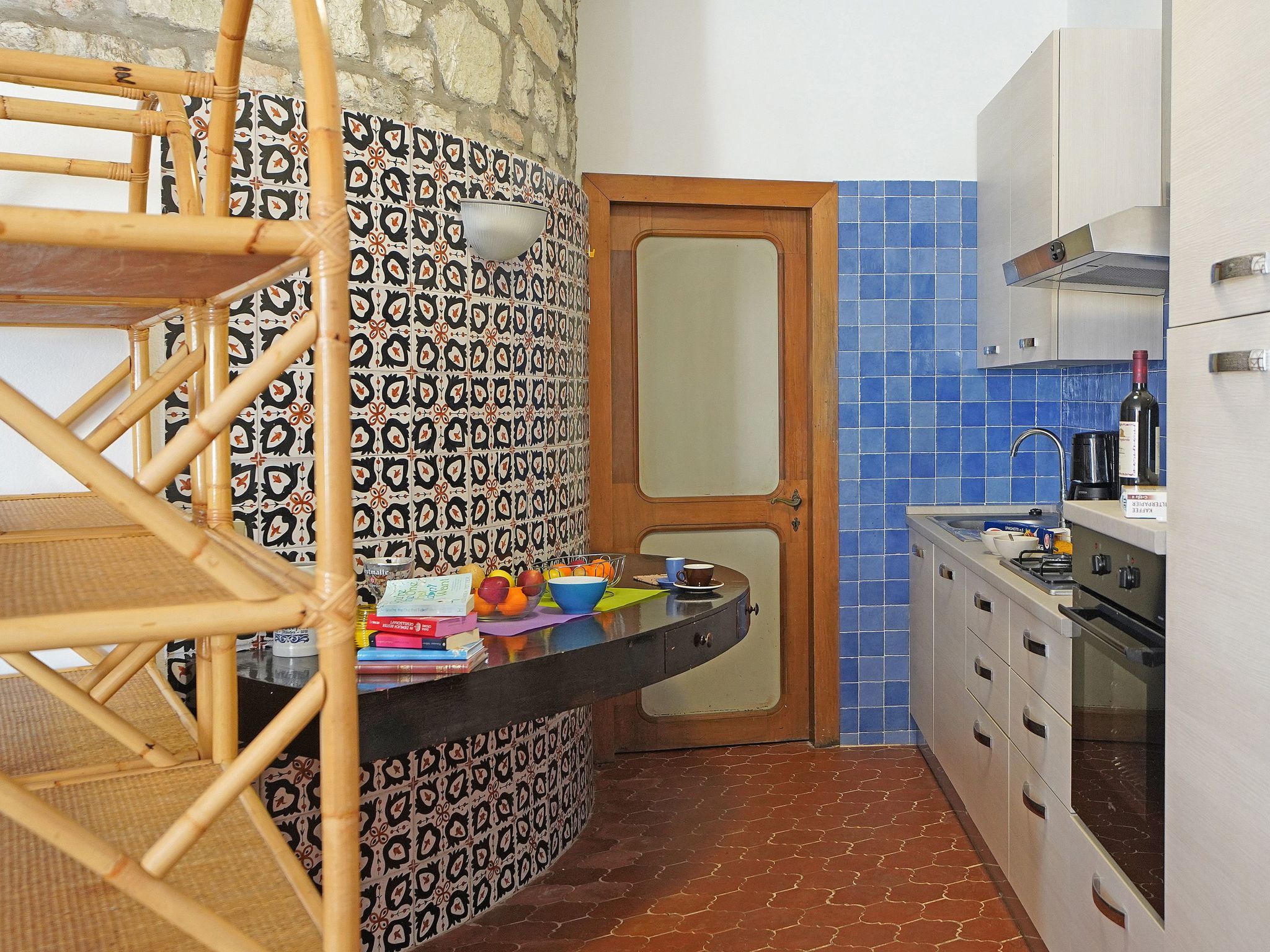 Appartement in Villaggio Sanghen mit Garten, Terrasse und gemeinsamem Pool-Inside