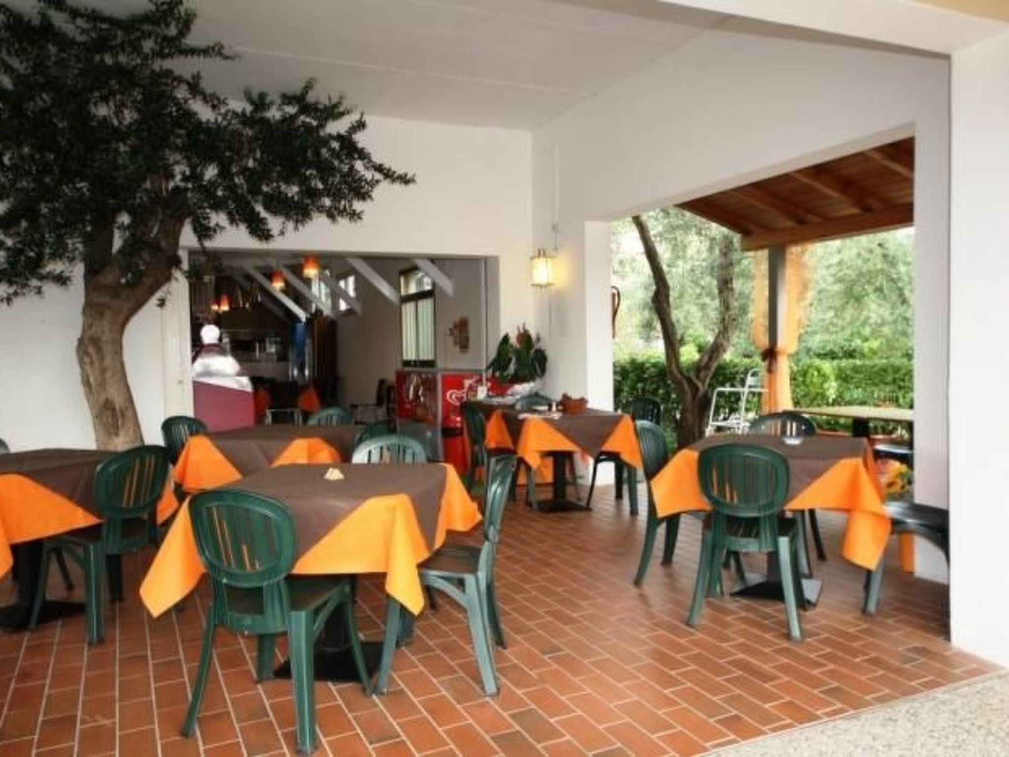 Appartement in Villaggio Sanghen mit Garten, Terrasse und gemeinsamem Pool-Inside