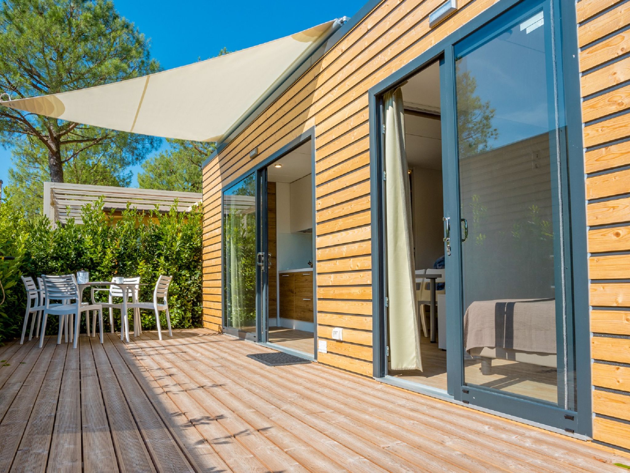 Vakantiehuis met omheinde tuin in San Felice del Benaco (Italië) 1 hond is welkom